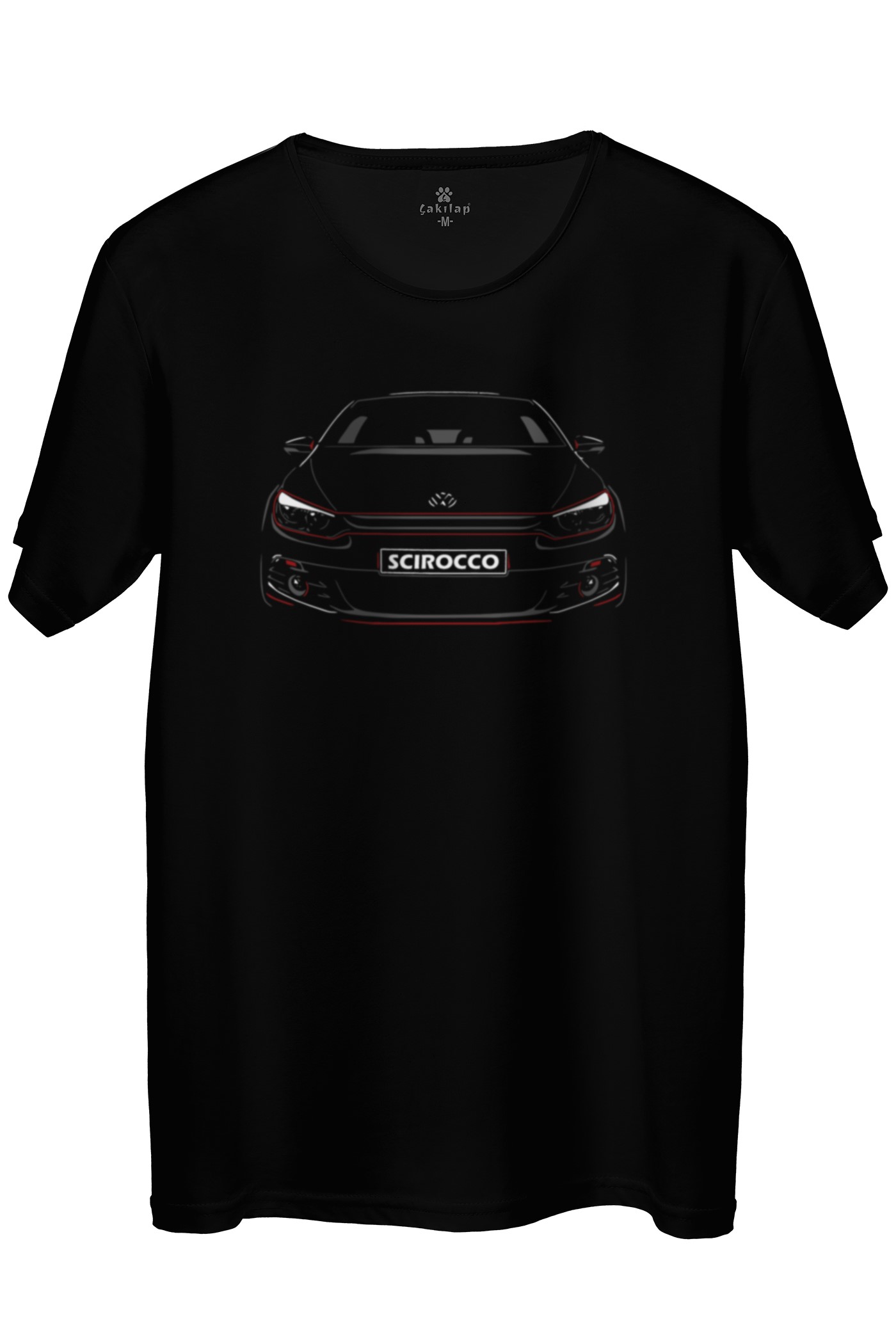 Vw Scirocco Baskılı Regular Tişört
