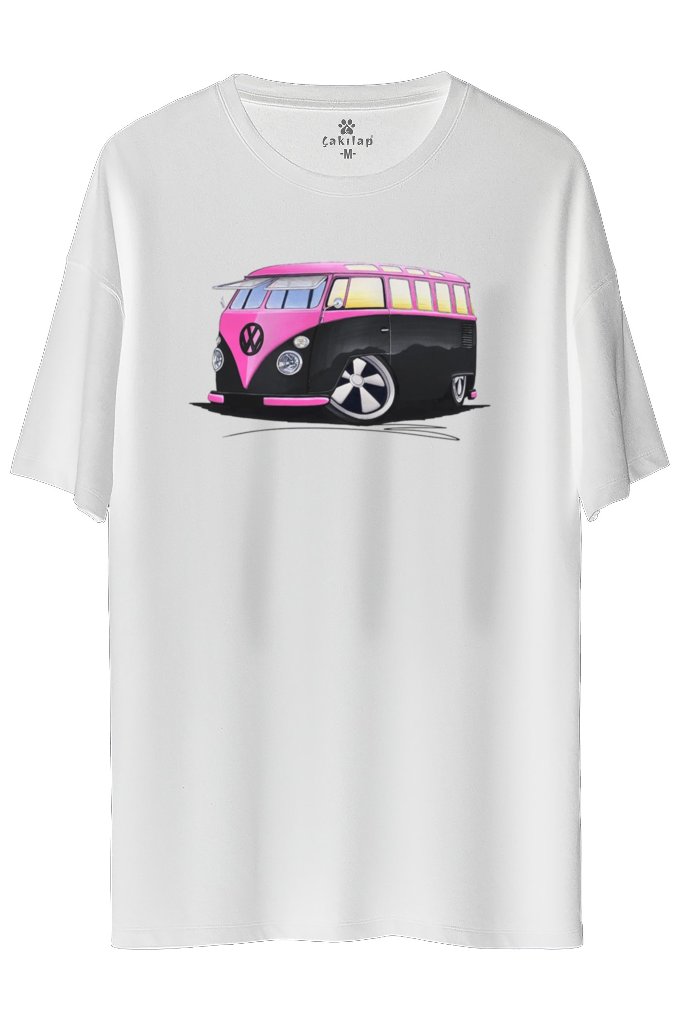 Vw Transporter T1 Baskılı Oversize Tişört