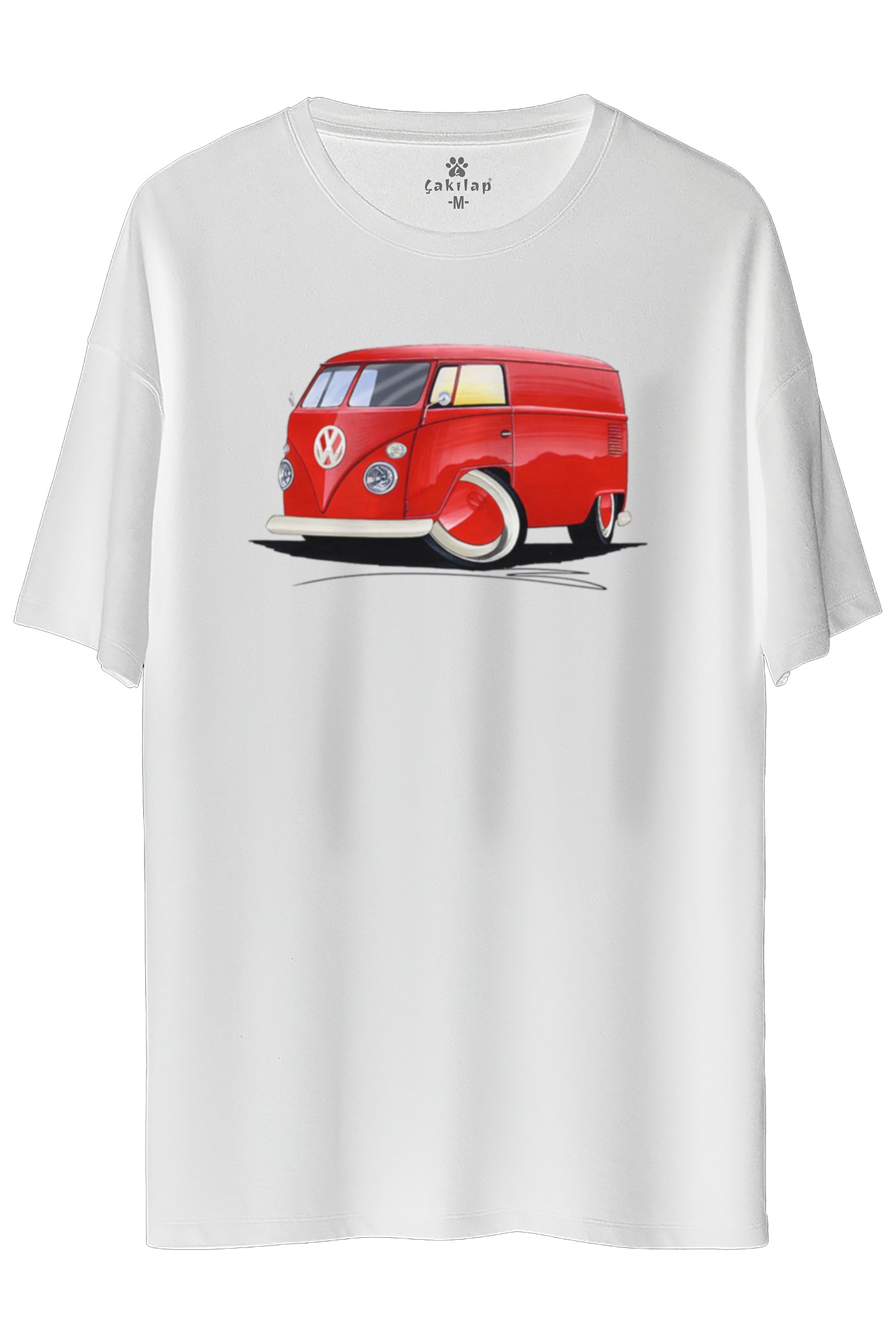 Vw Transporter T1 Baskılı Oversize Tişört