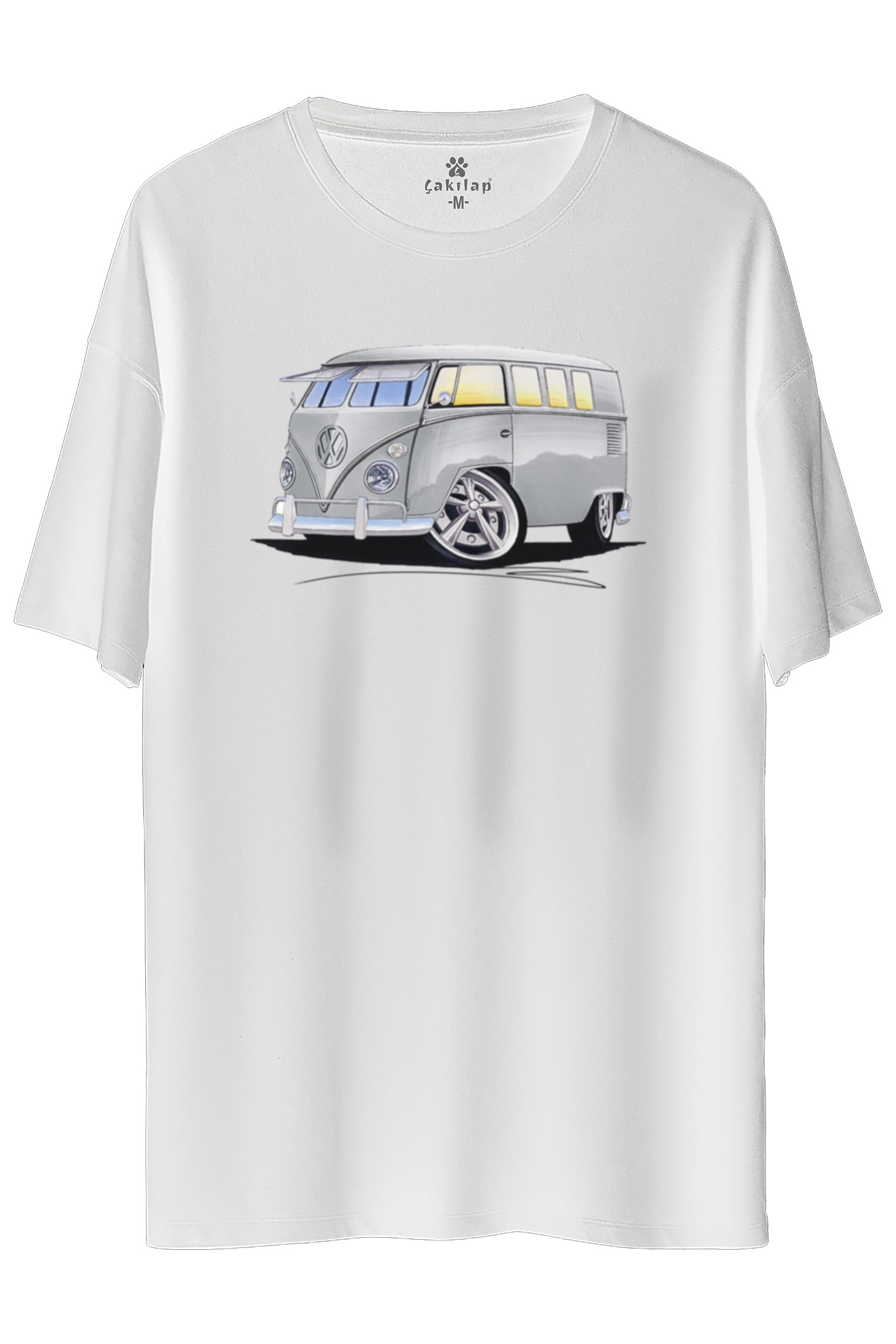Vw Transporter T1 Baskılı Oversize Tişört