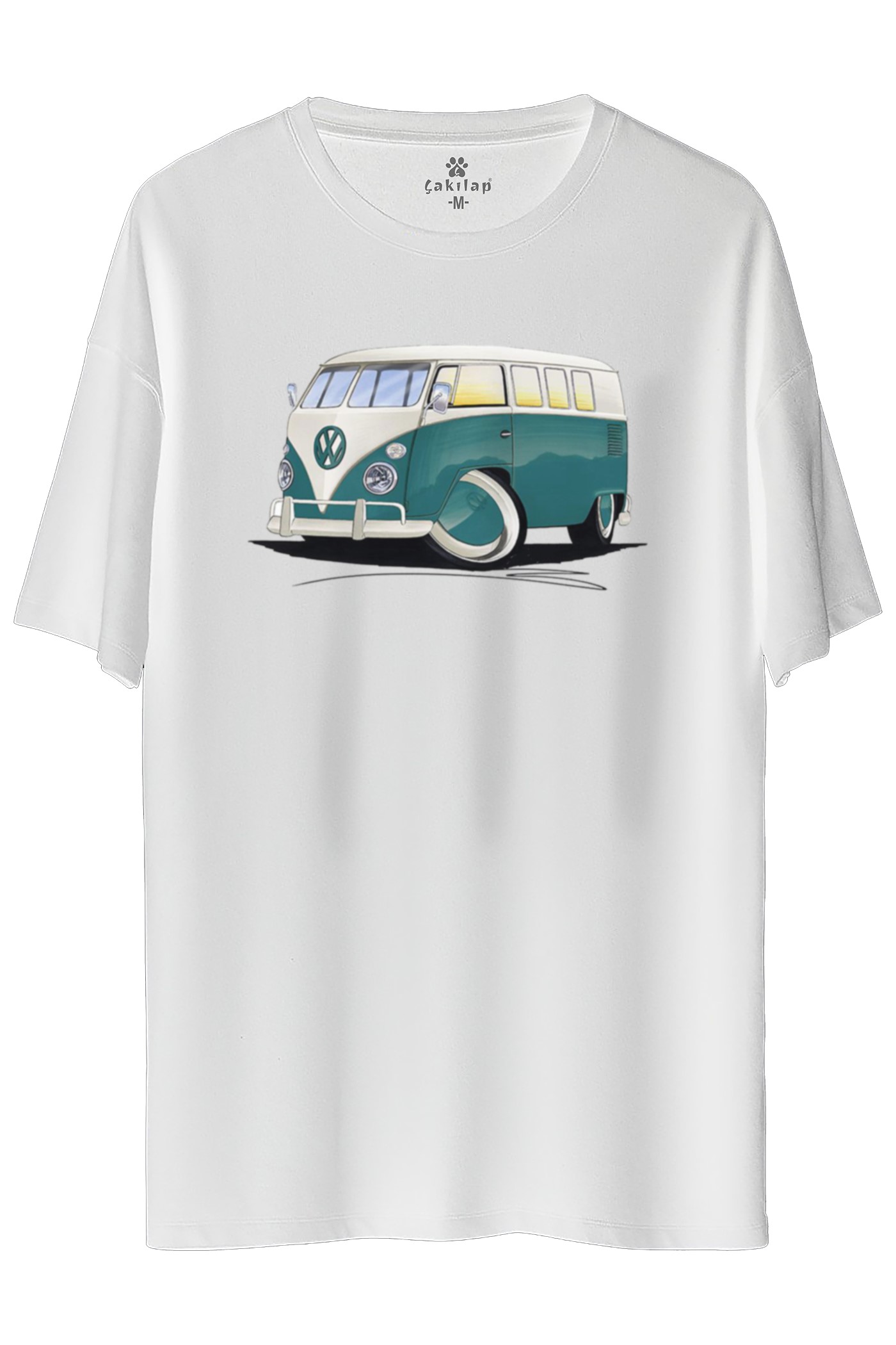Vw Transporter T1 Baskılı Oversize Tişört