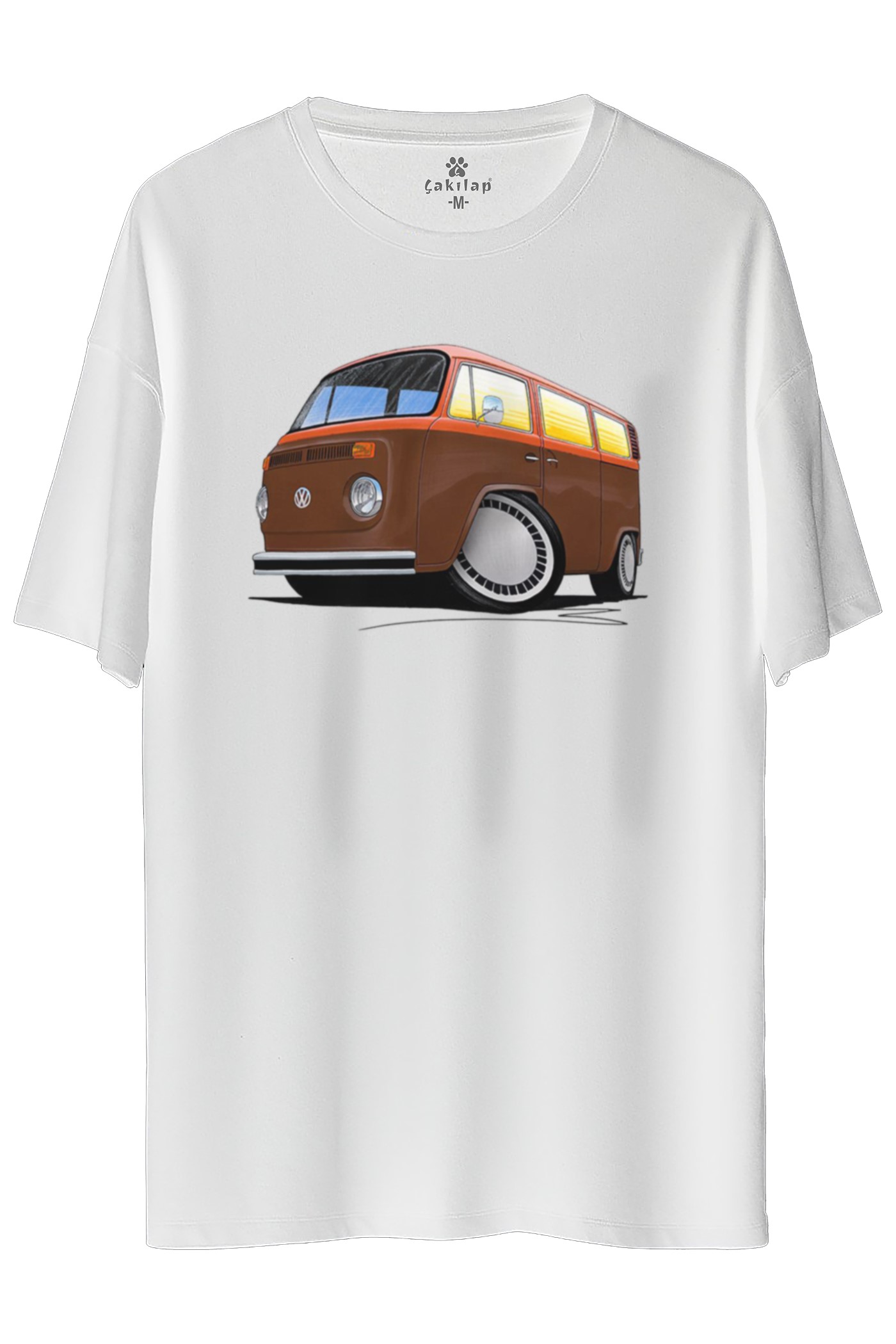 Vw Transporter T2 Baskılı Oversize Tişört