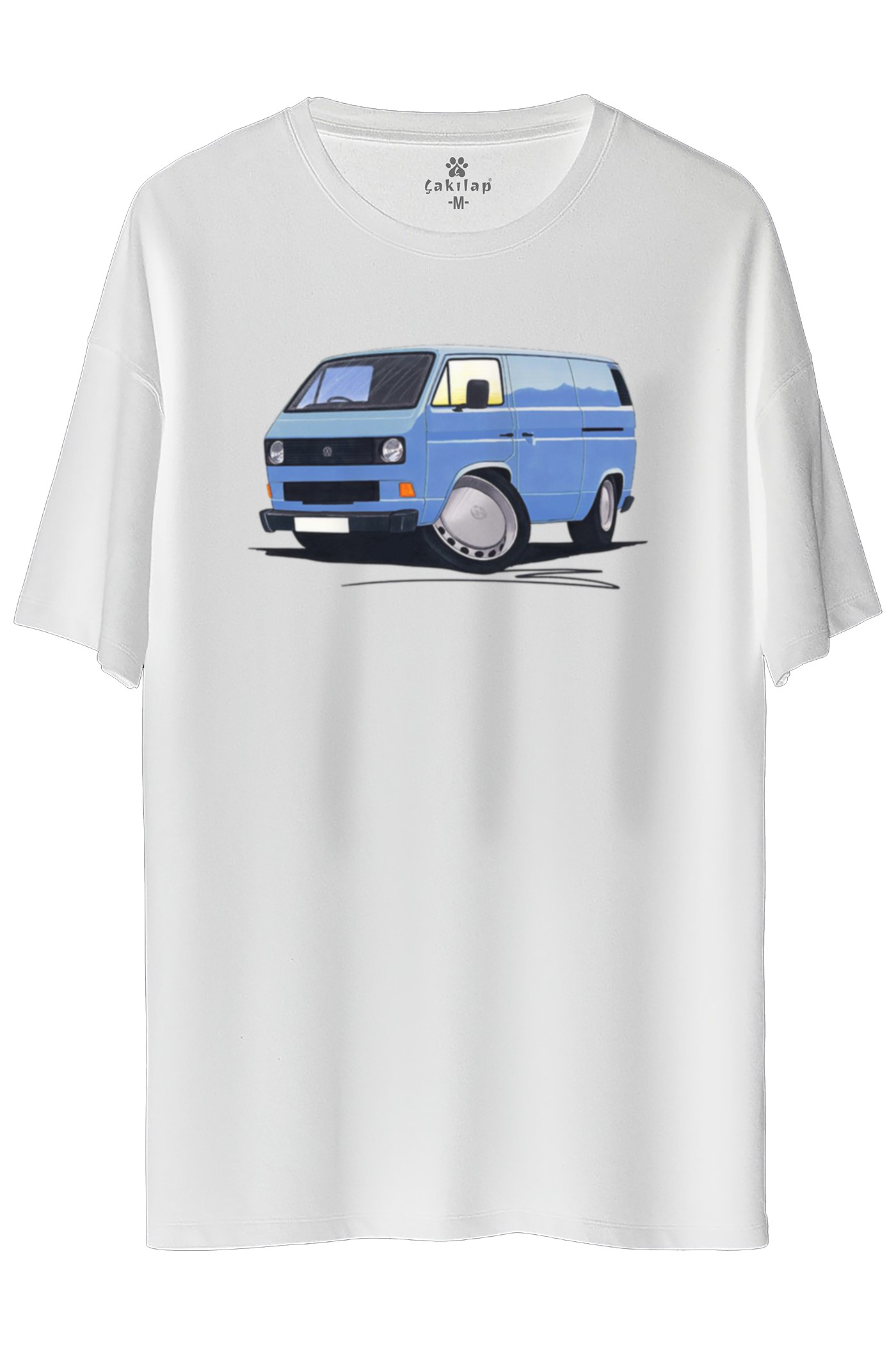 Vw Transporter T3 Baskılı Oversize Tişört