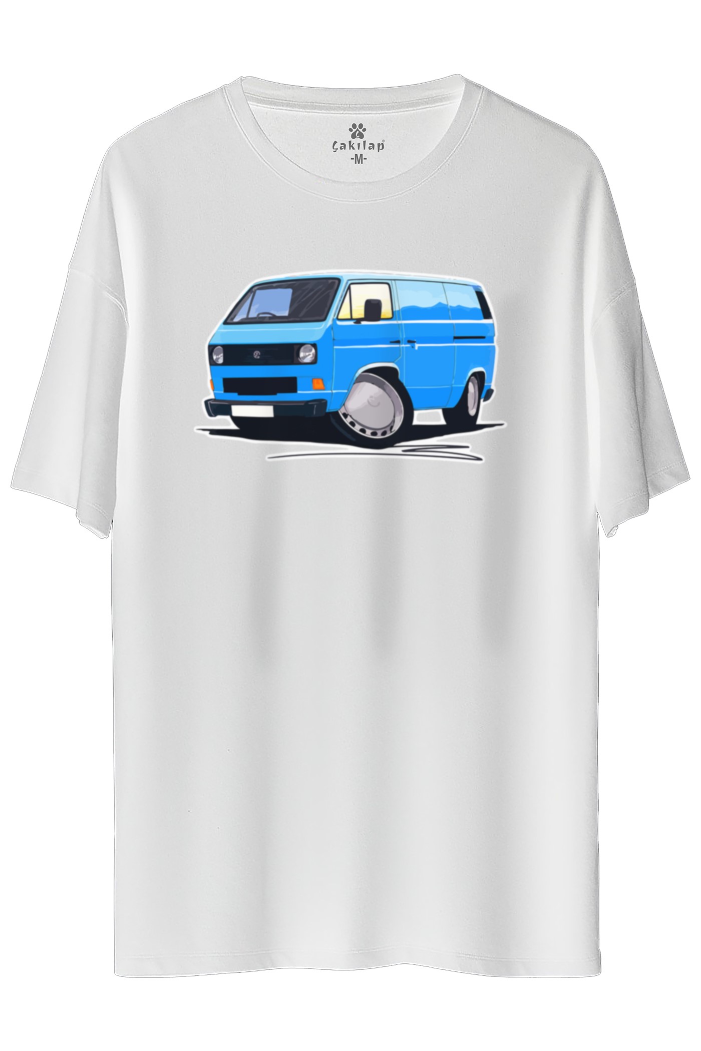 Vw Transporter T3 Baskılı Oversize Tişört