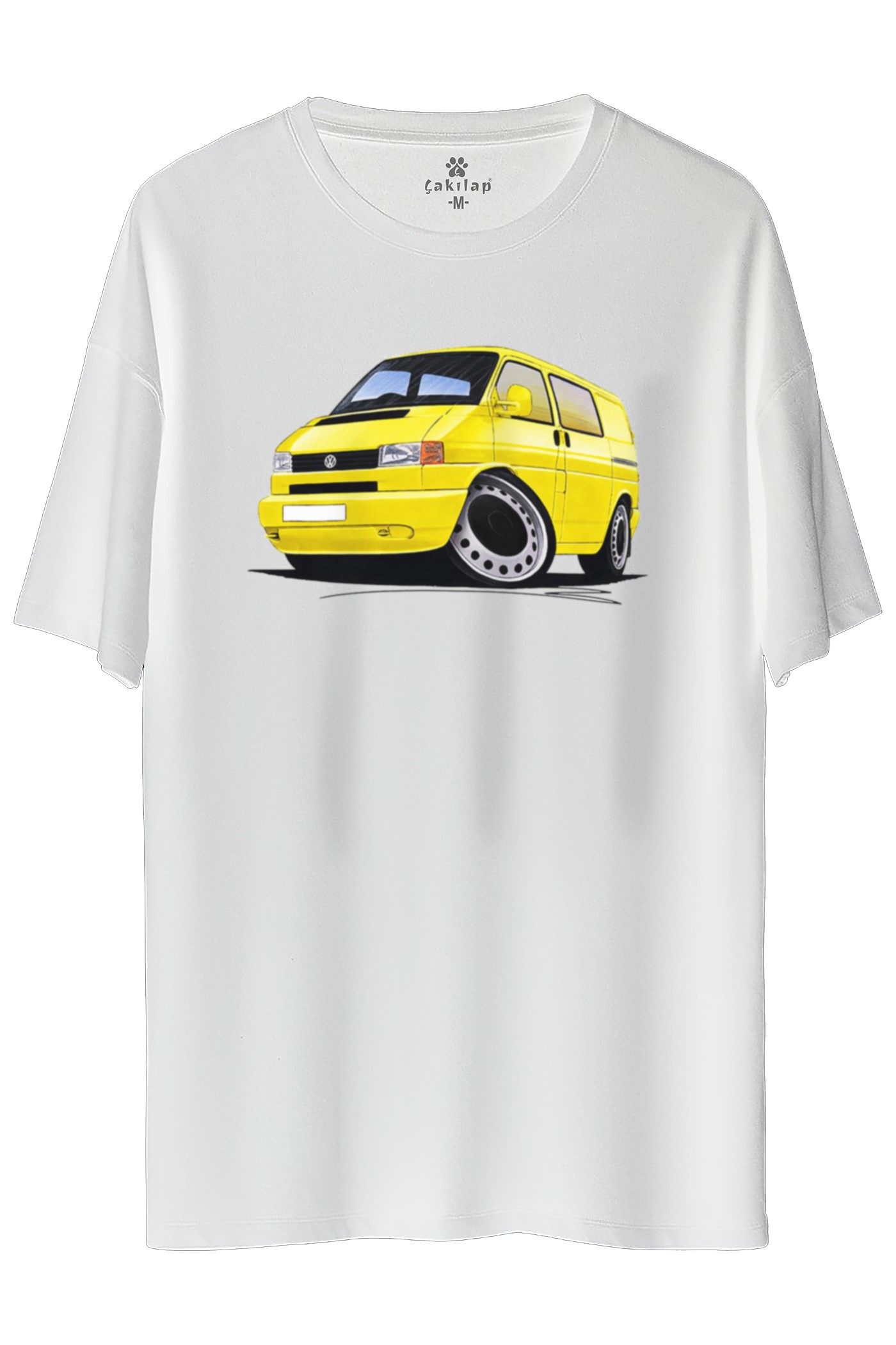 Vw Transporter T4 Baskılı Oversize Tişört