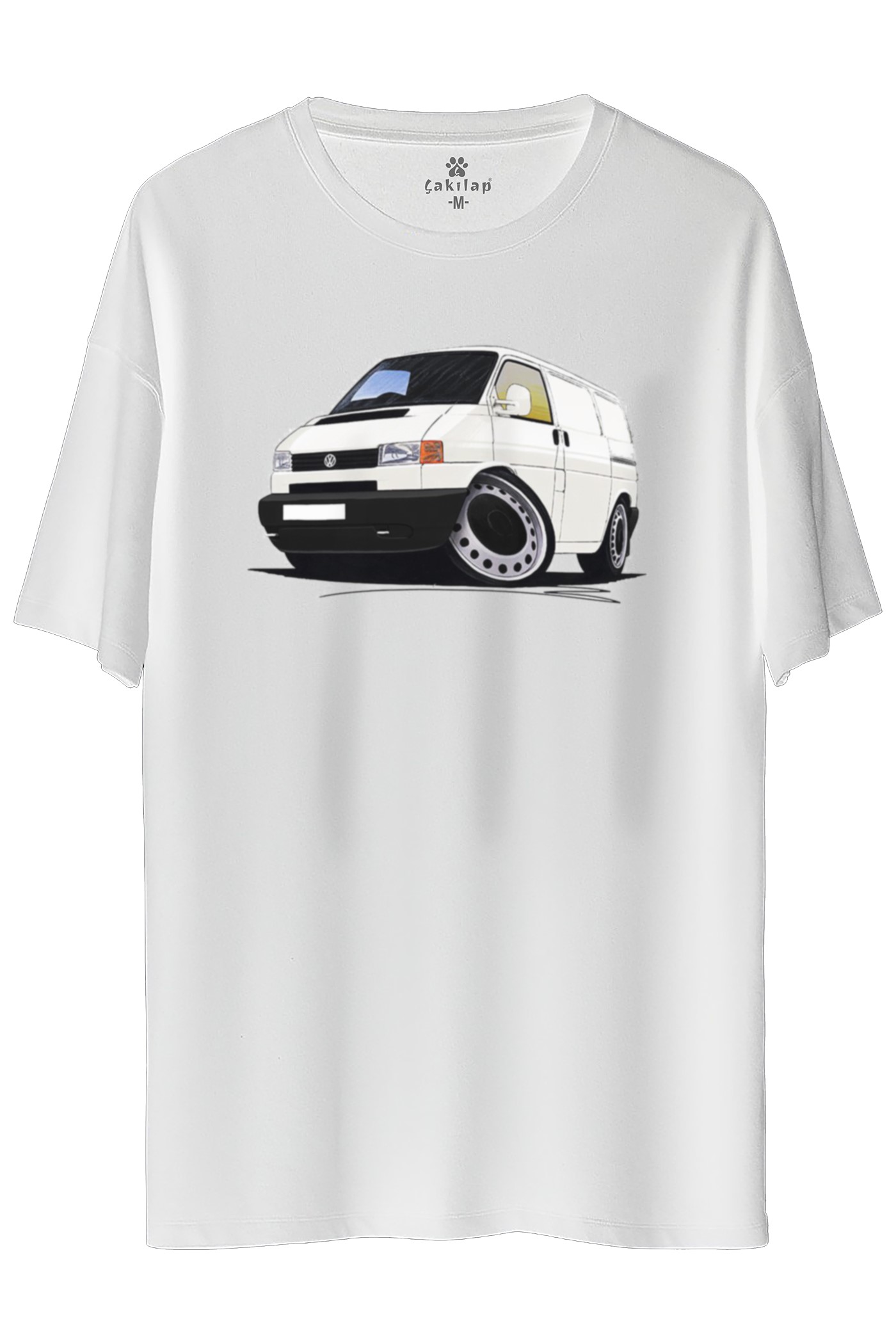 Vw Transporter T4 Baskılı Oversize Tişört
