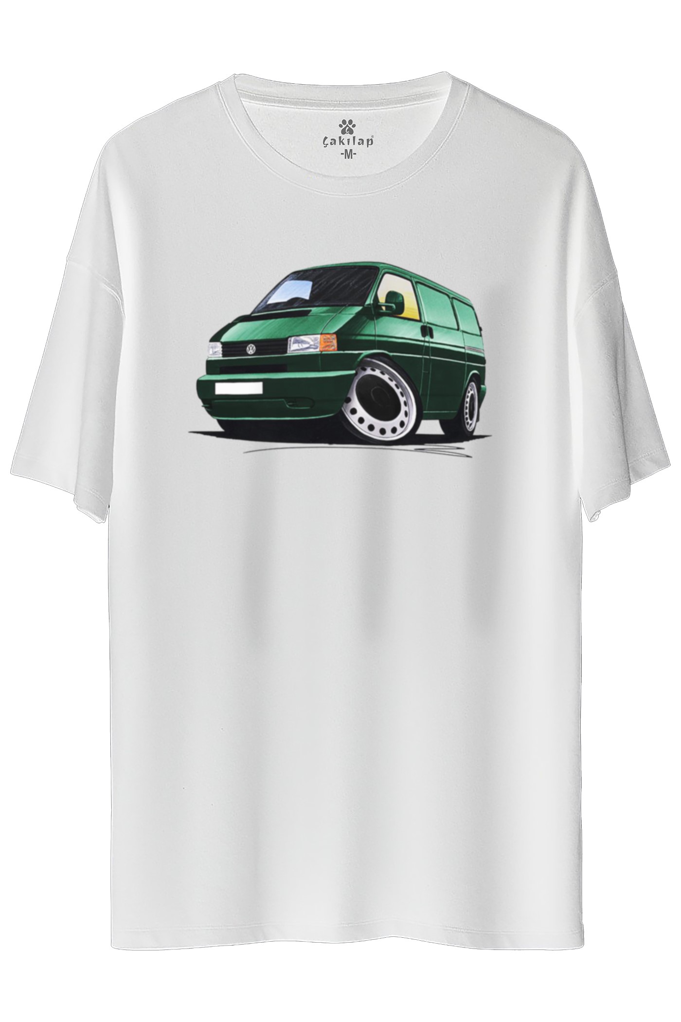 Vw Transporter T4 Baskılı Oversize Tişört