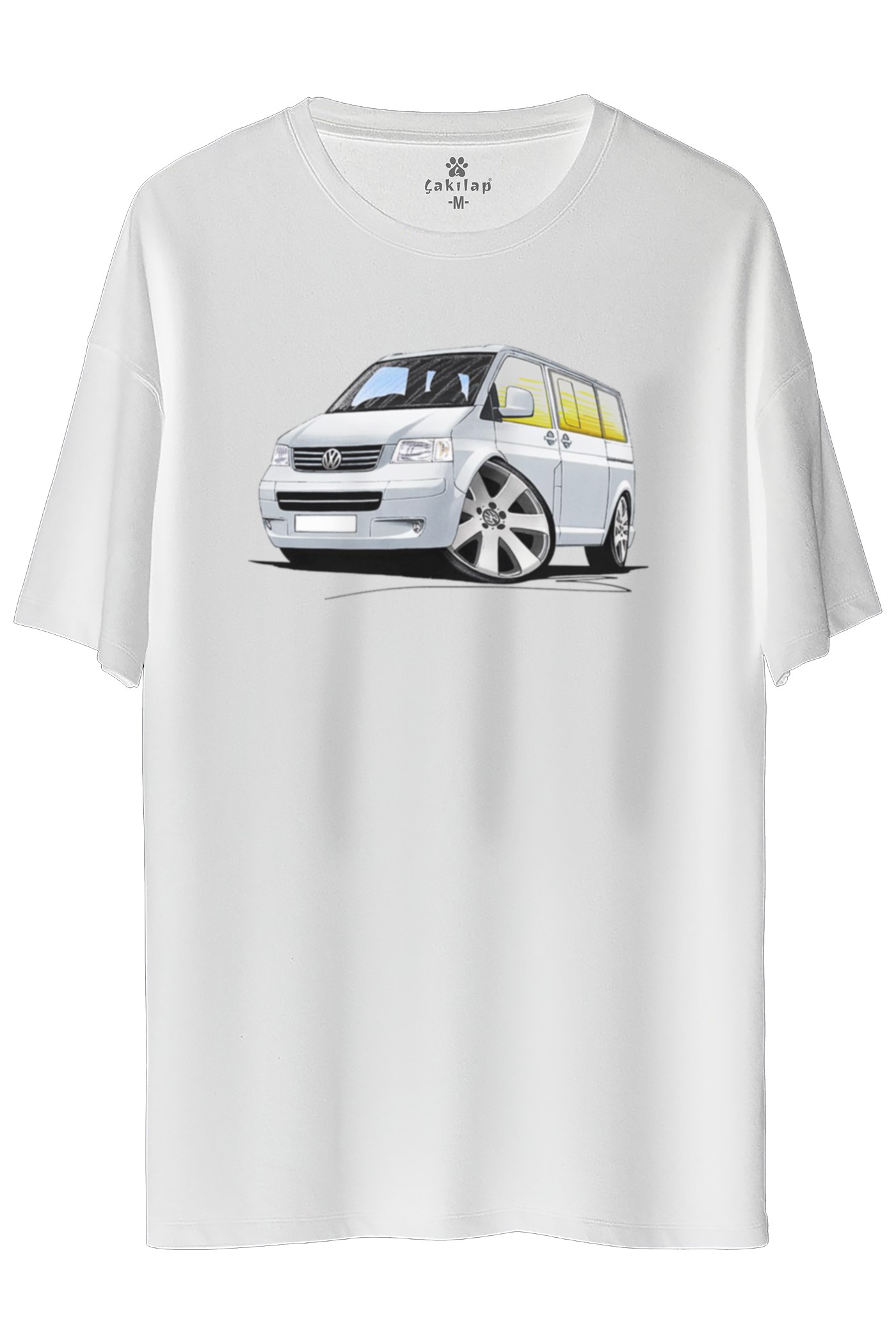 Vw Transporter T5 Baskılı Oversize Tişört
