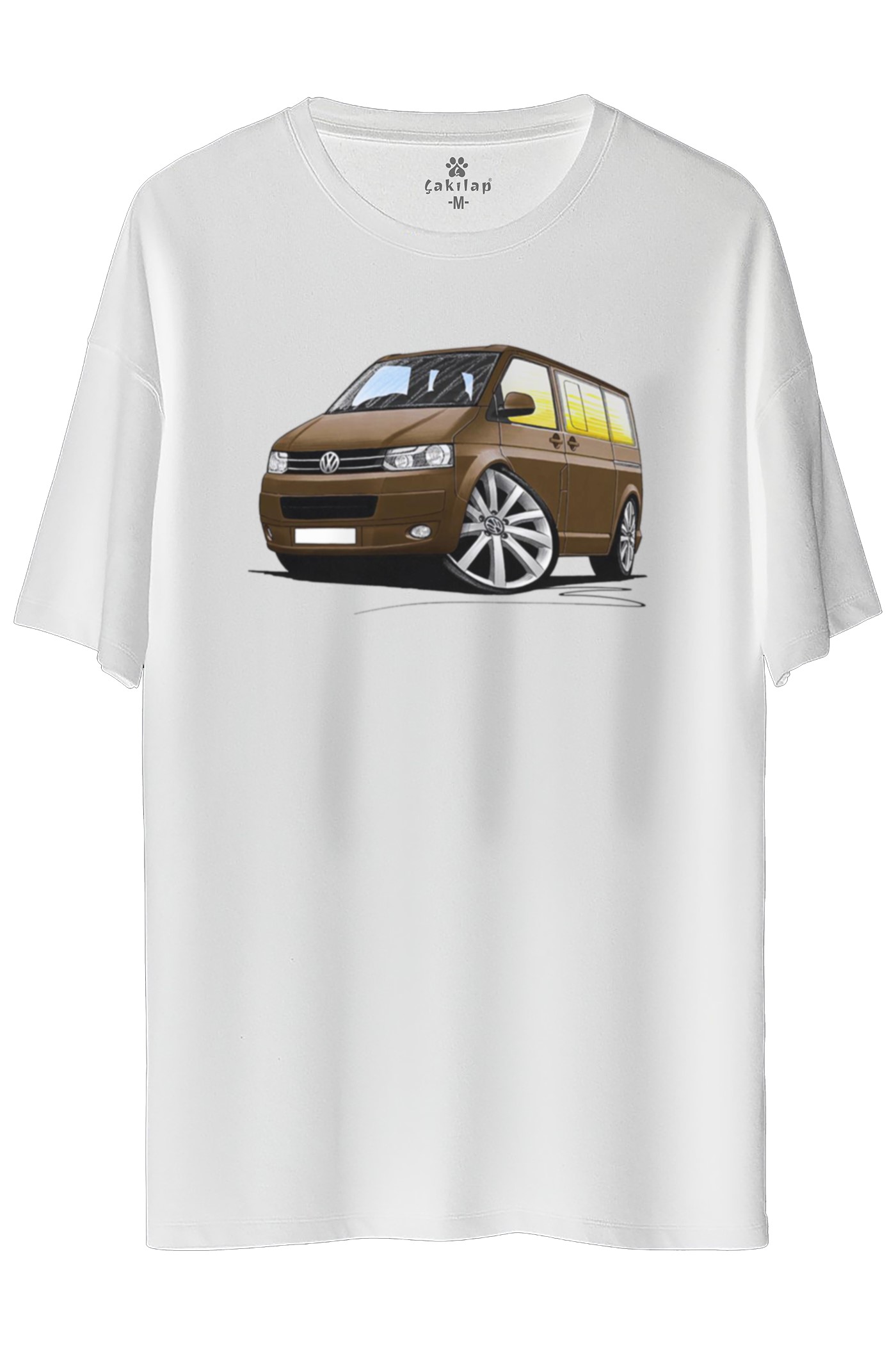 Vw Transporter T5 Baskılı Oversize Tişört
