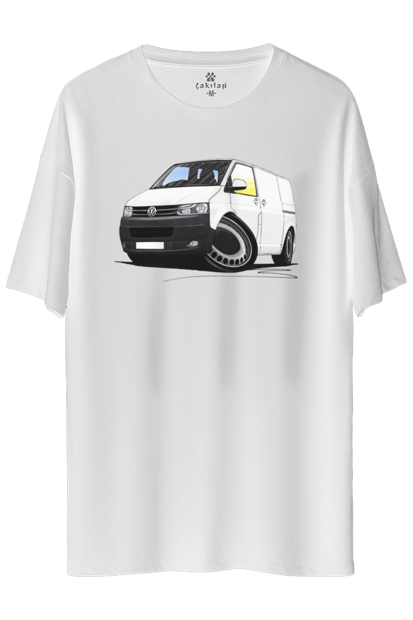 Vw Transporter T5 Baskılı Oversize Tişört