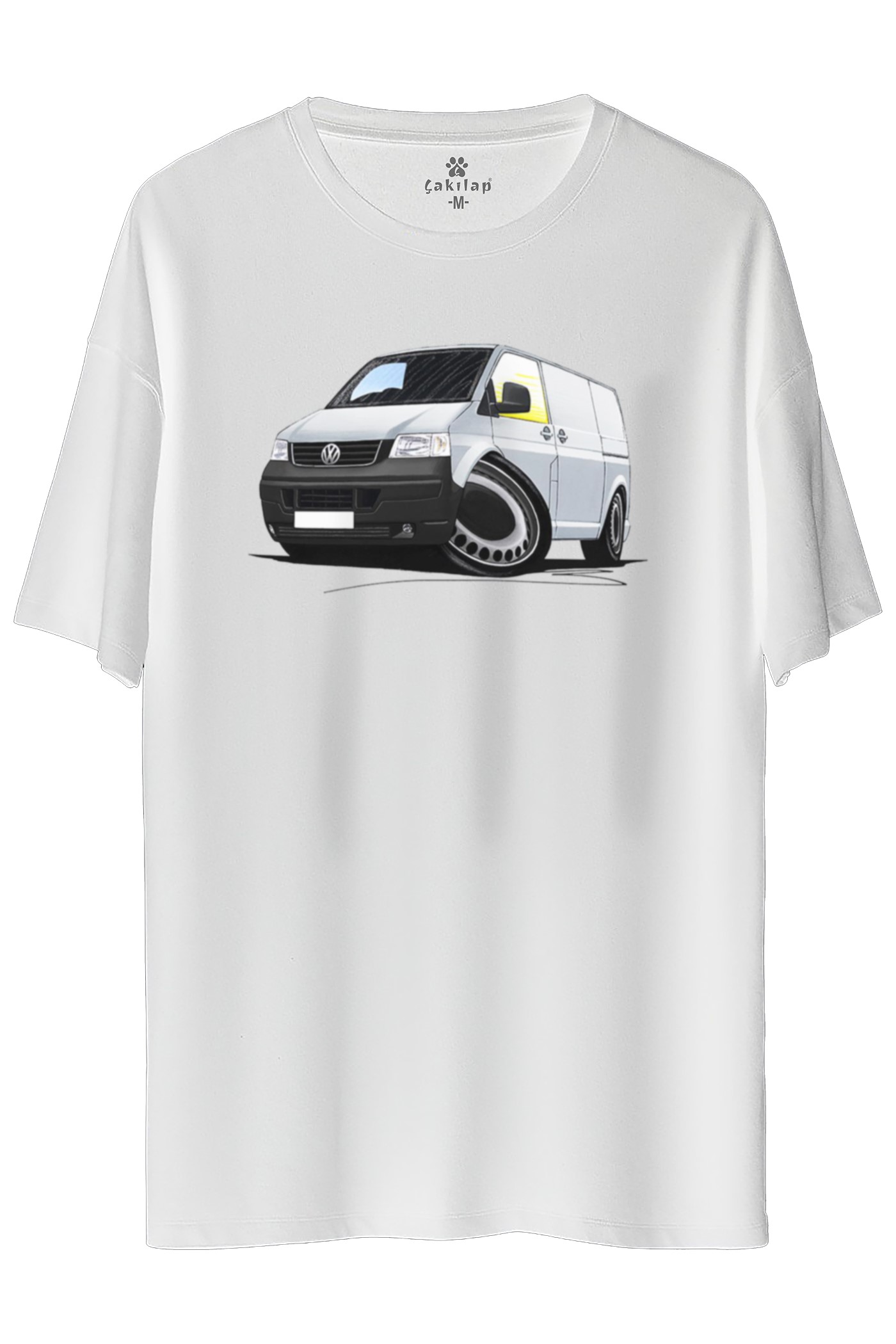 Vw Transporter T5 Baskılı Oversize Tişört