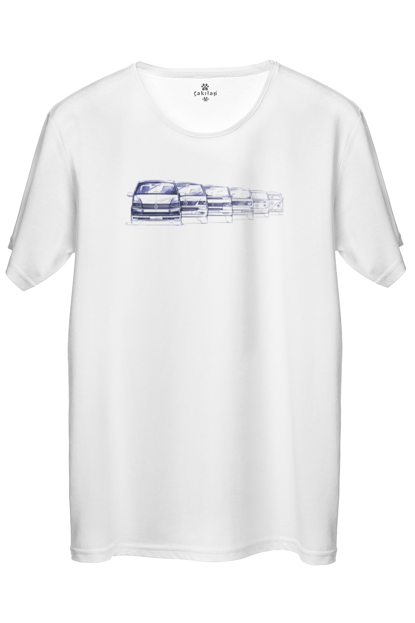 Vw Transporter T6 Baskılı Regular Tişört