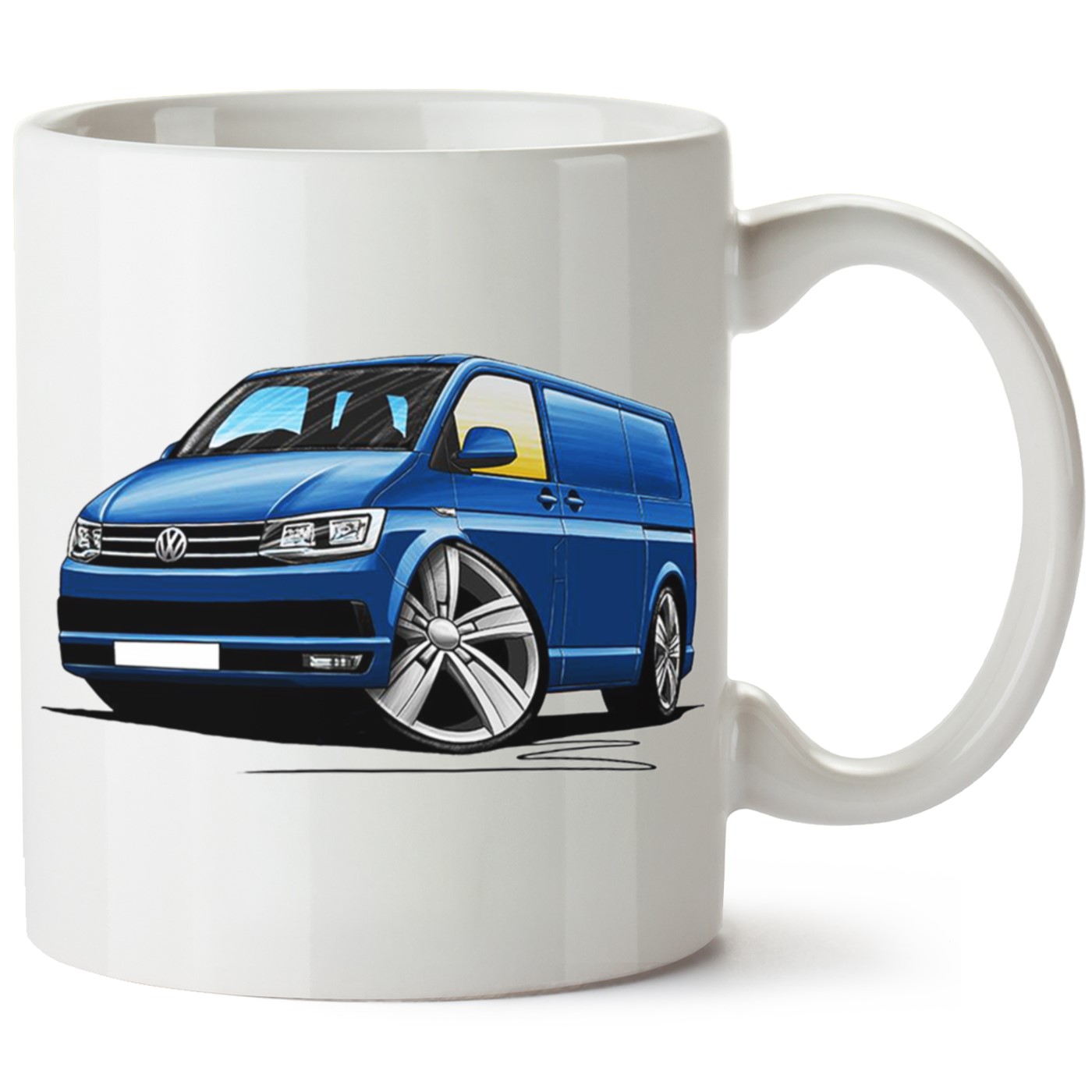 Vw Transporter T6 Baskılı Porselen Kupa Bardak