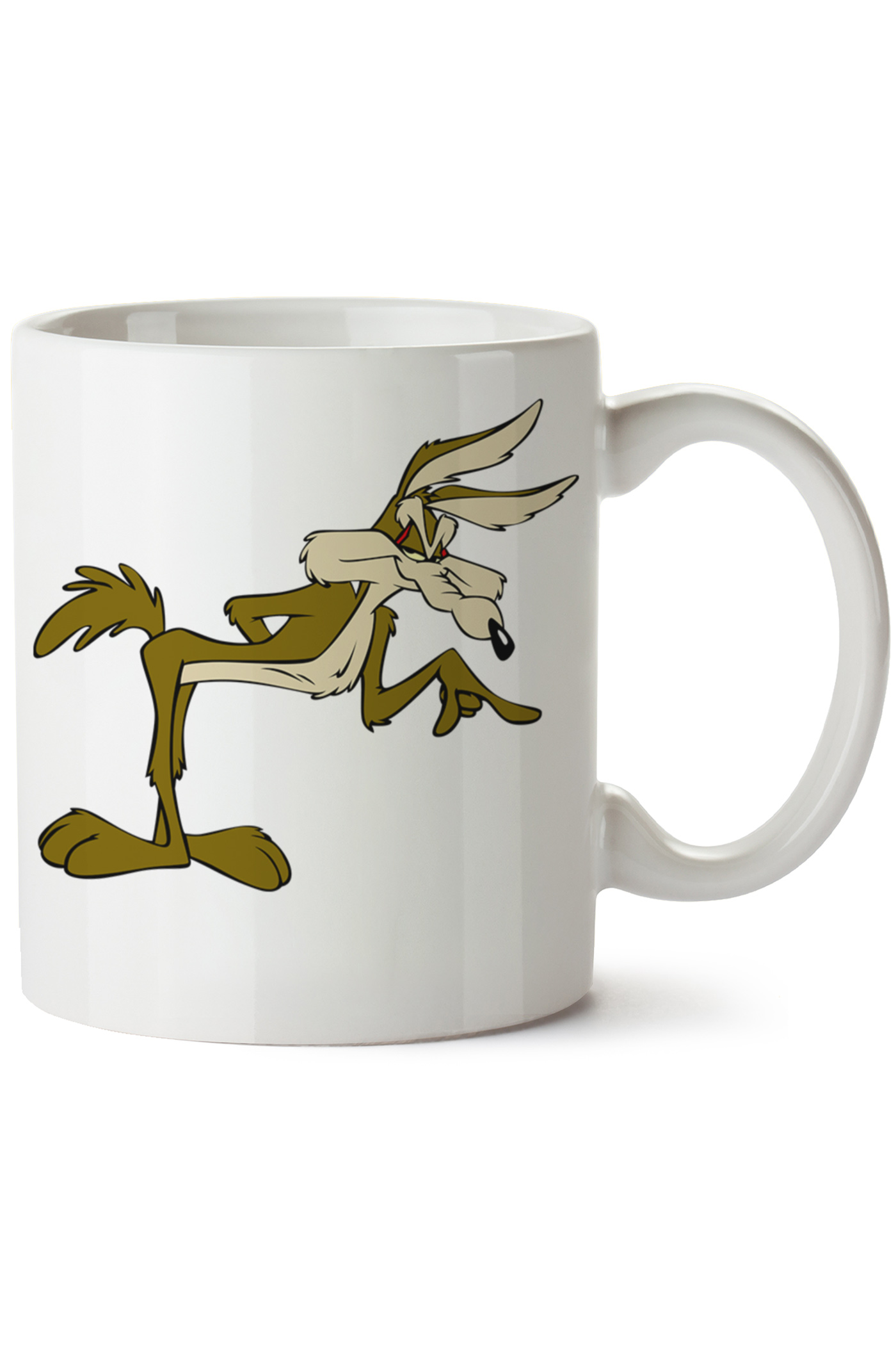 Wile E Coyote Baskılı Porselen Kupa Bardak
