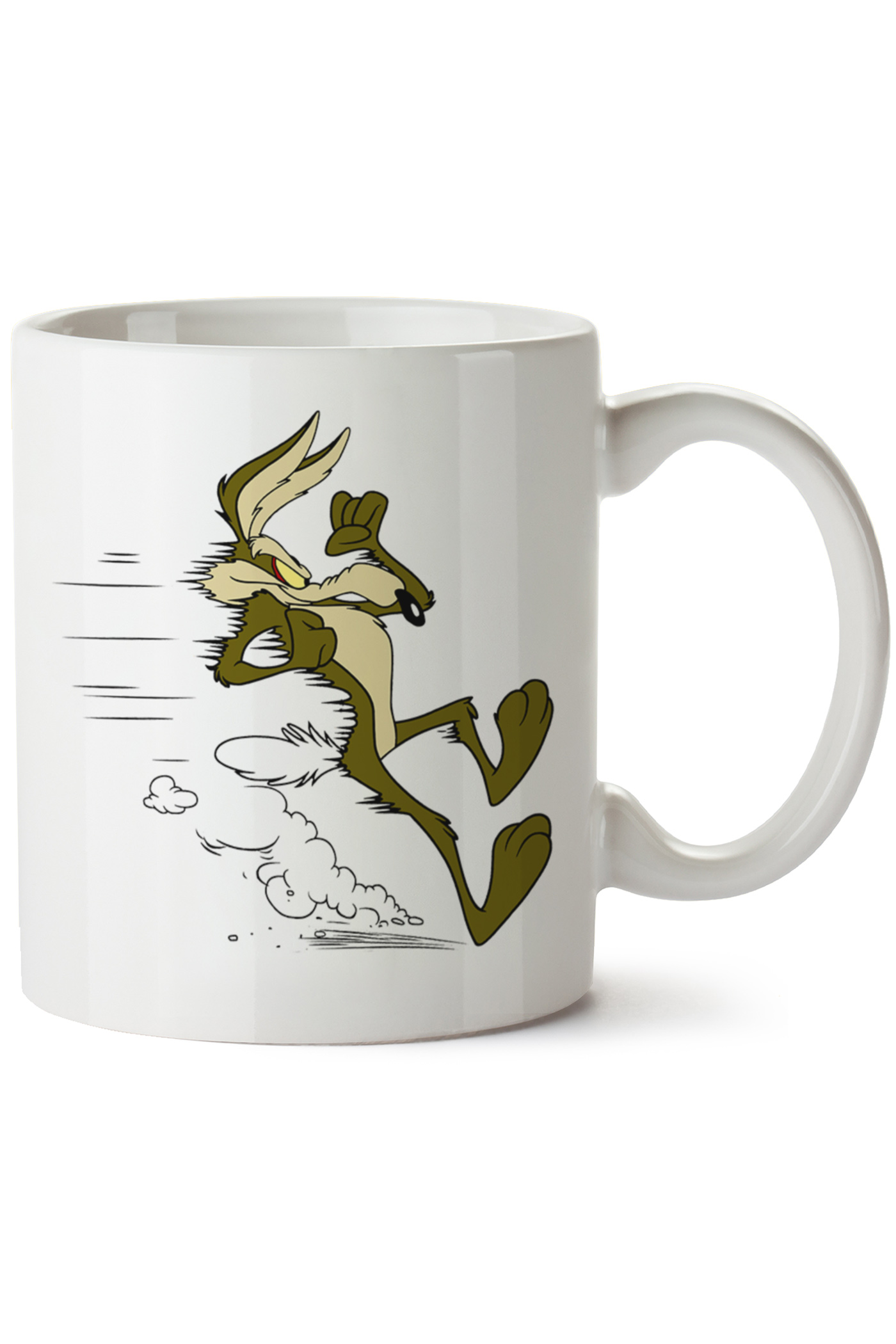 Wile E Coyote Baskılı Porselen Kupa Bardak