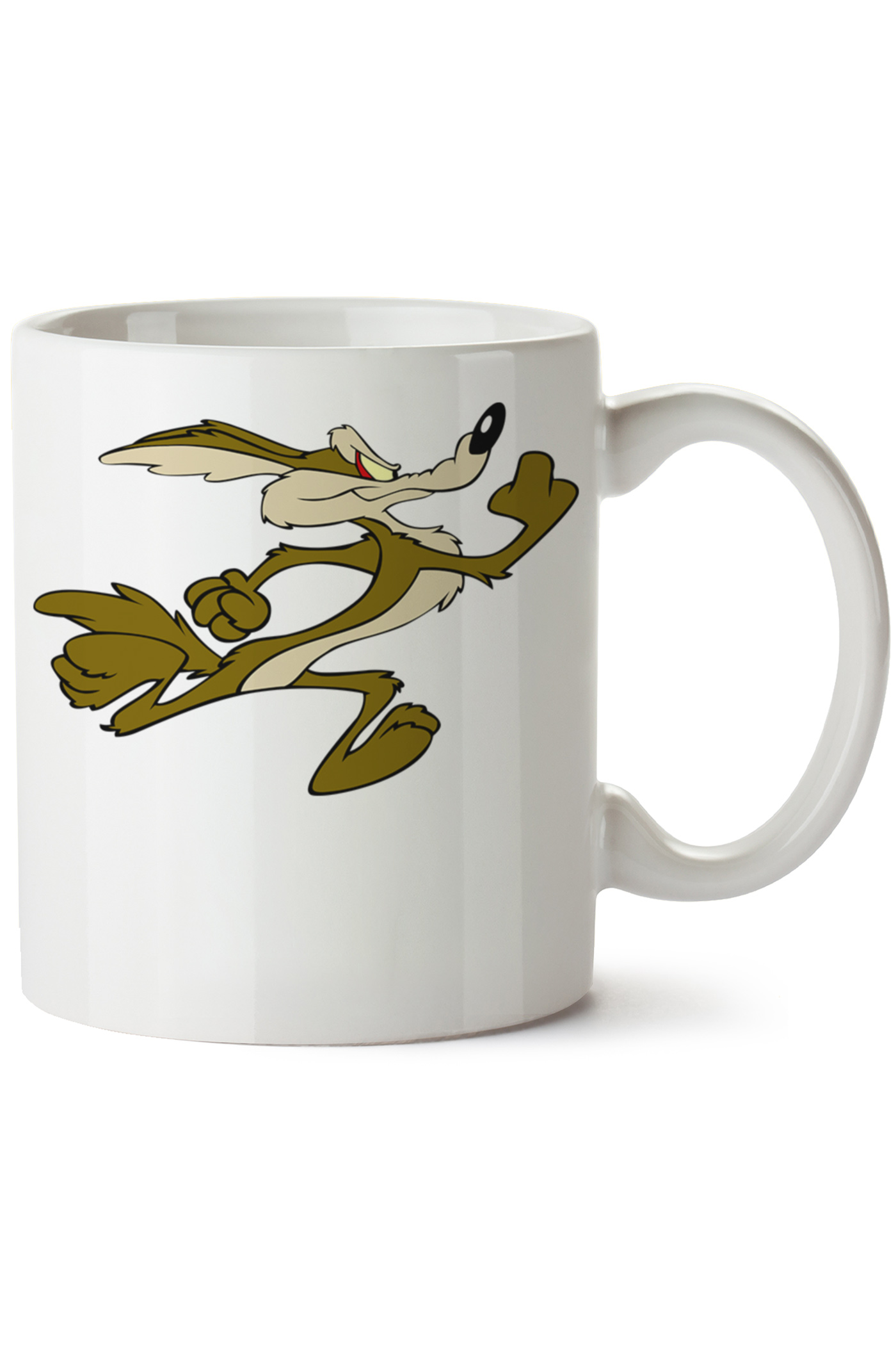 Wile E Coyote Baskılı Porselen Kupa Bardak