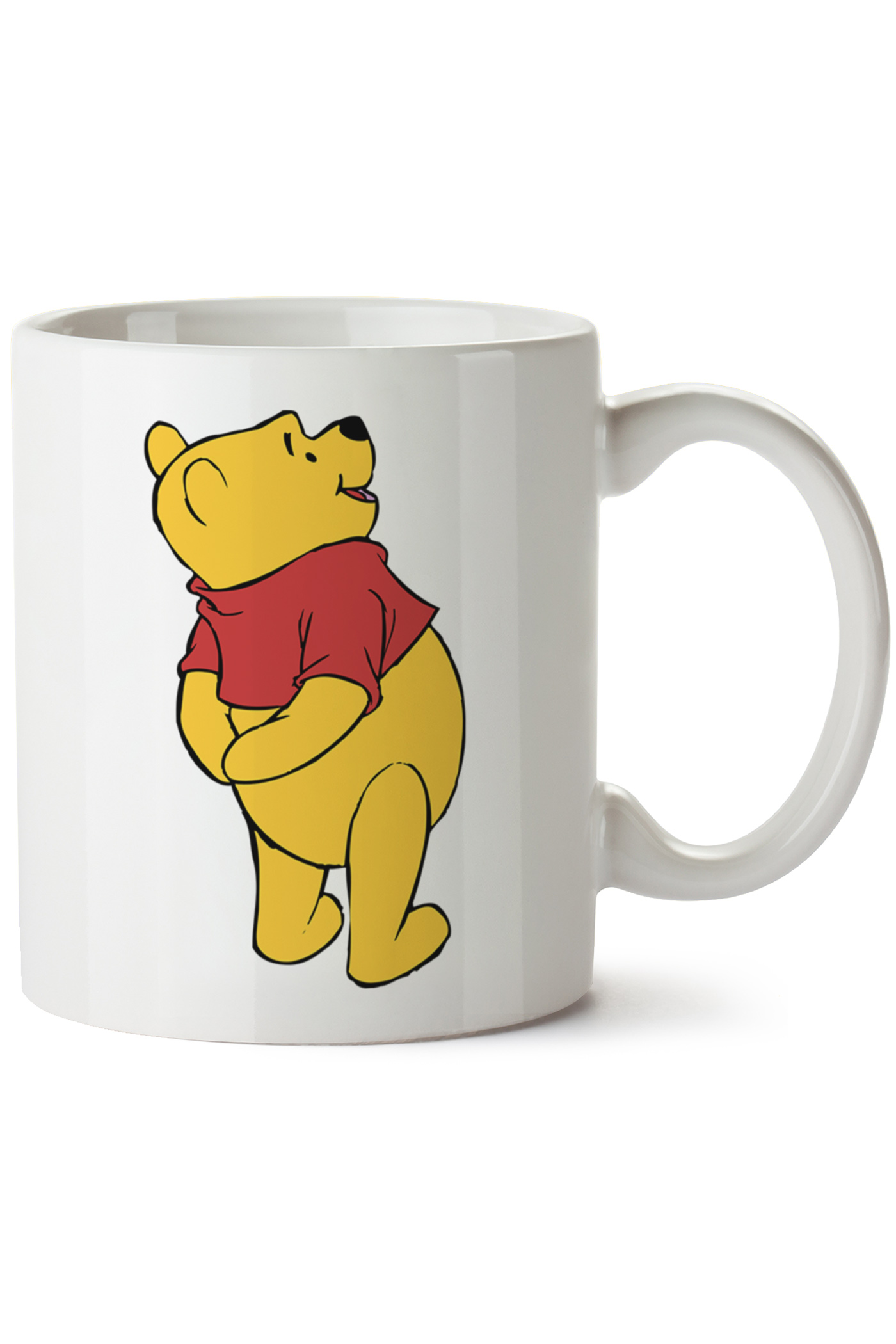 Winnie The Pooh Baskılı Porselen Kupa Bardak