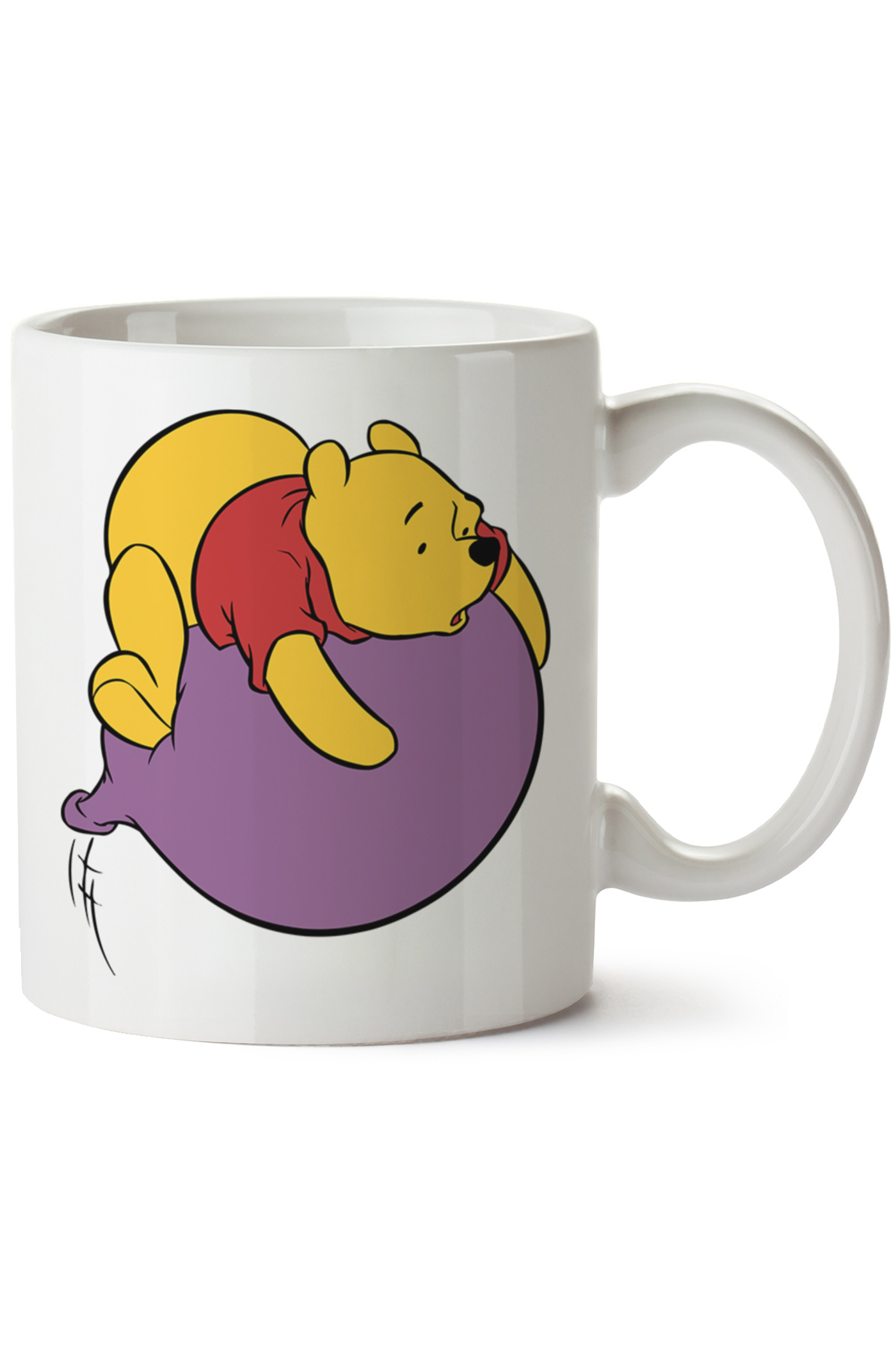 Winnie The Pooh Baskılı Porselen Kupa Bardak