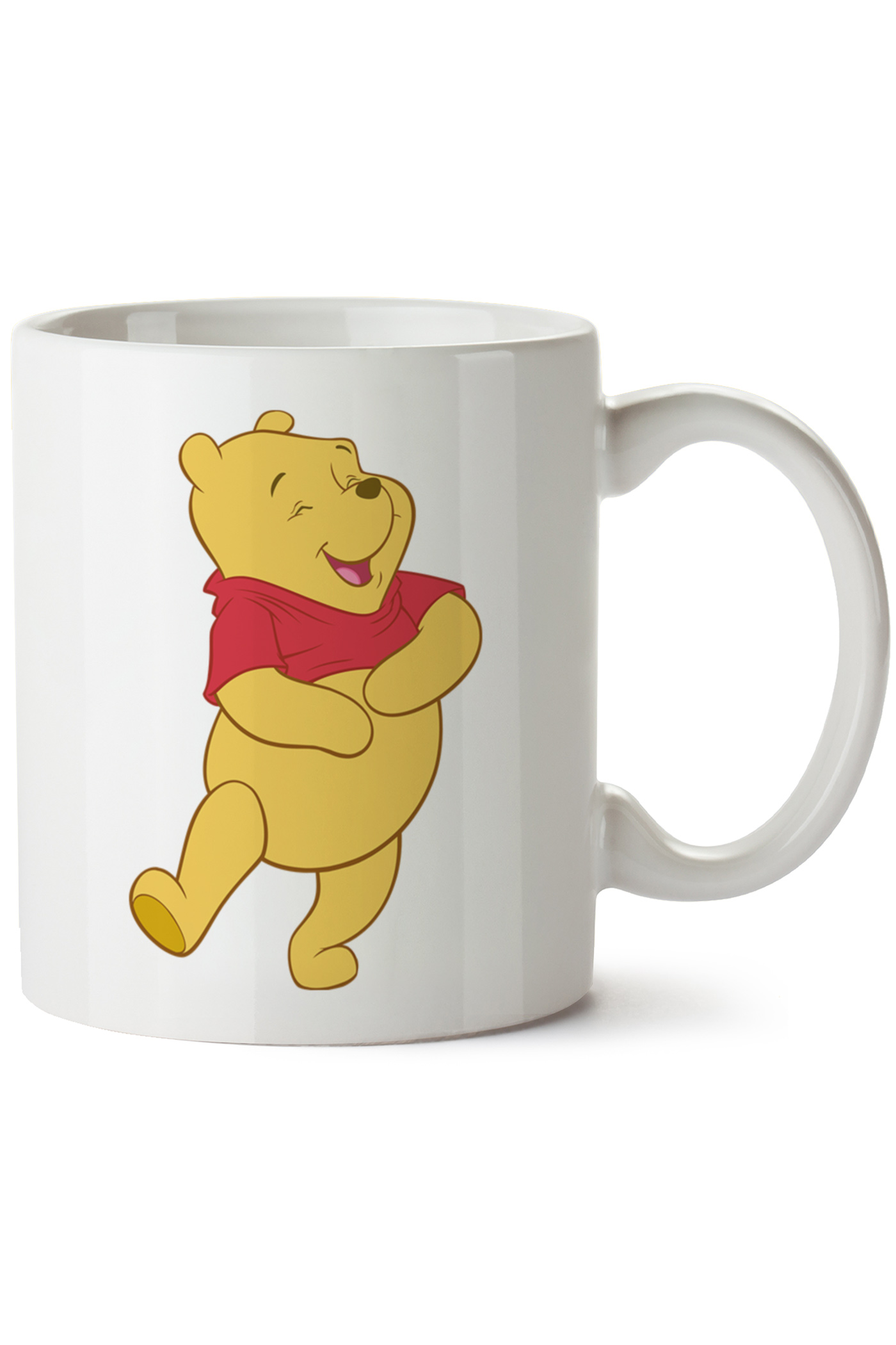 Winnie The Pooh Baskılı Porselen Kupa Bardak