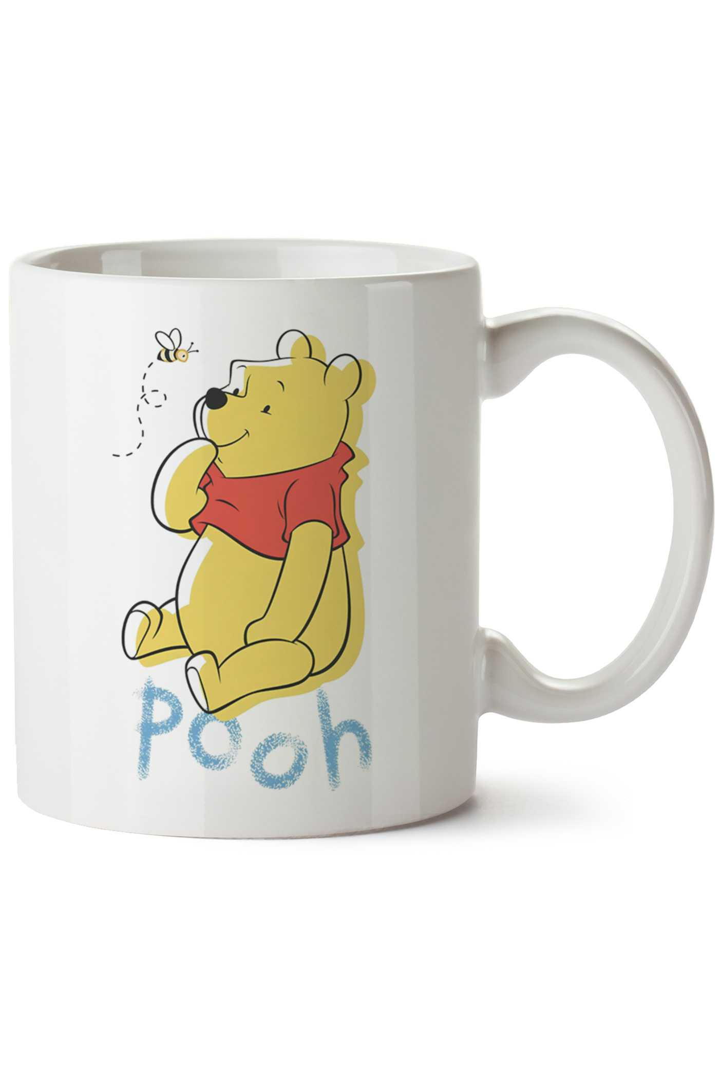 Winnie The Pooh Baskılı Porselen Kupa Bardak