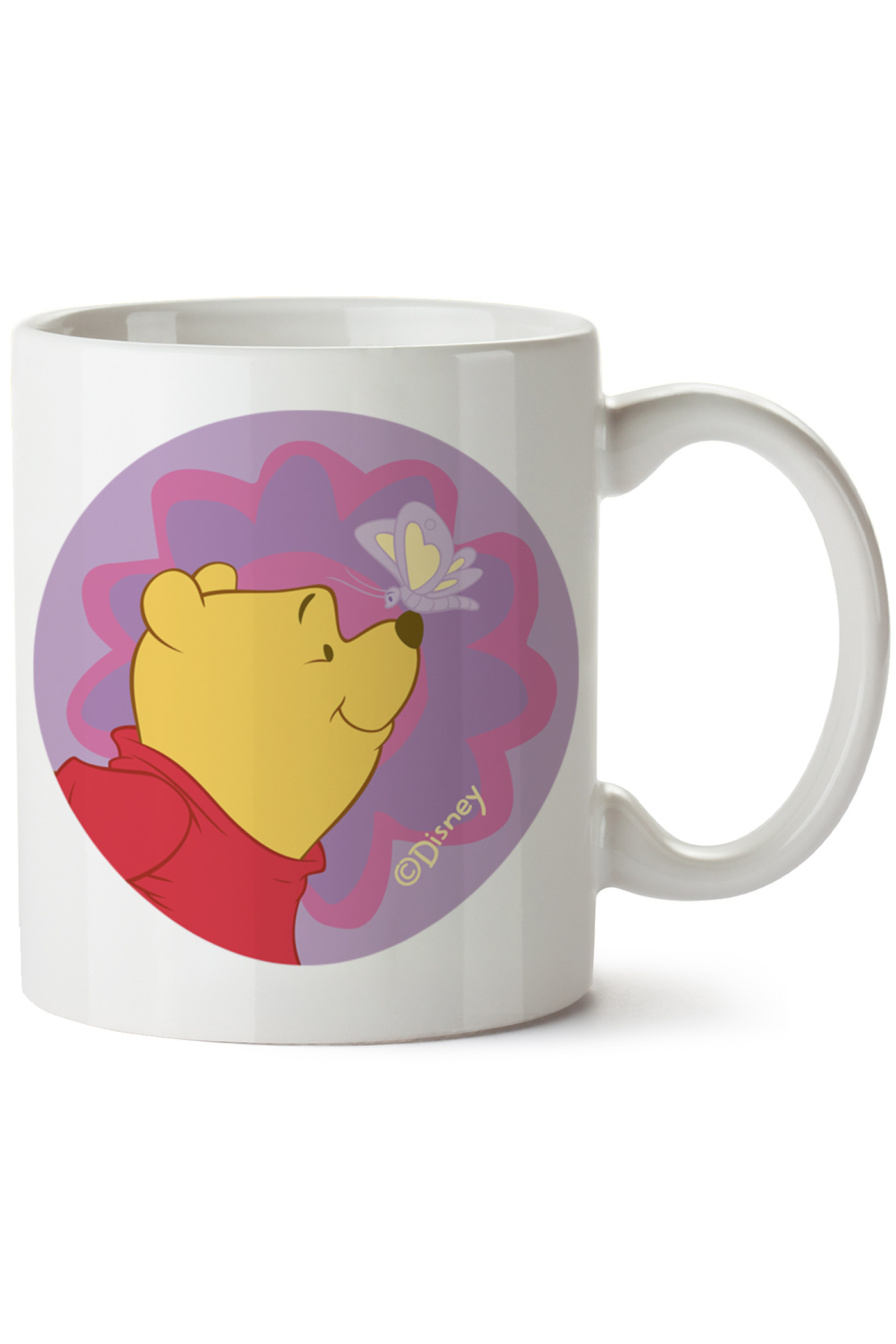 Winnie The Pooh Baskılı Porselen Kupa Bardak