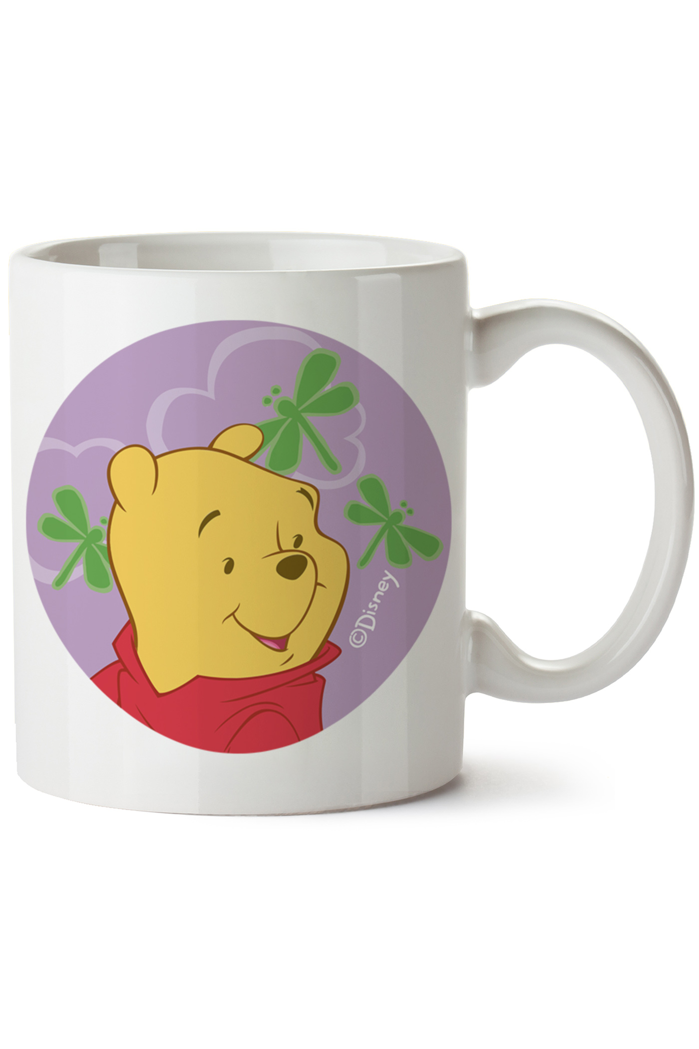 Winnie The Pooh Baskılı Porselen Kupa Bardak