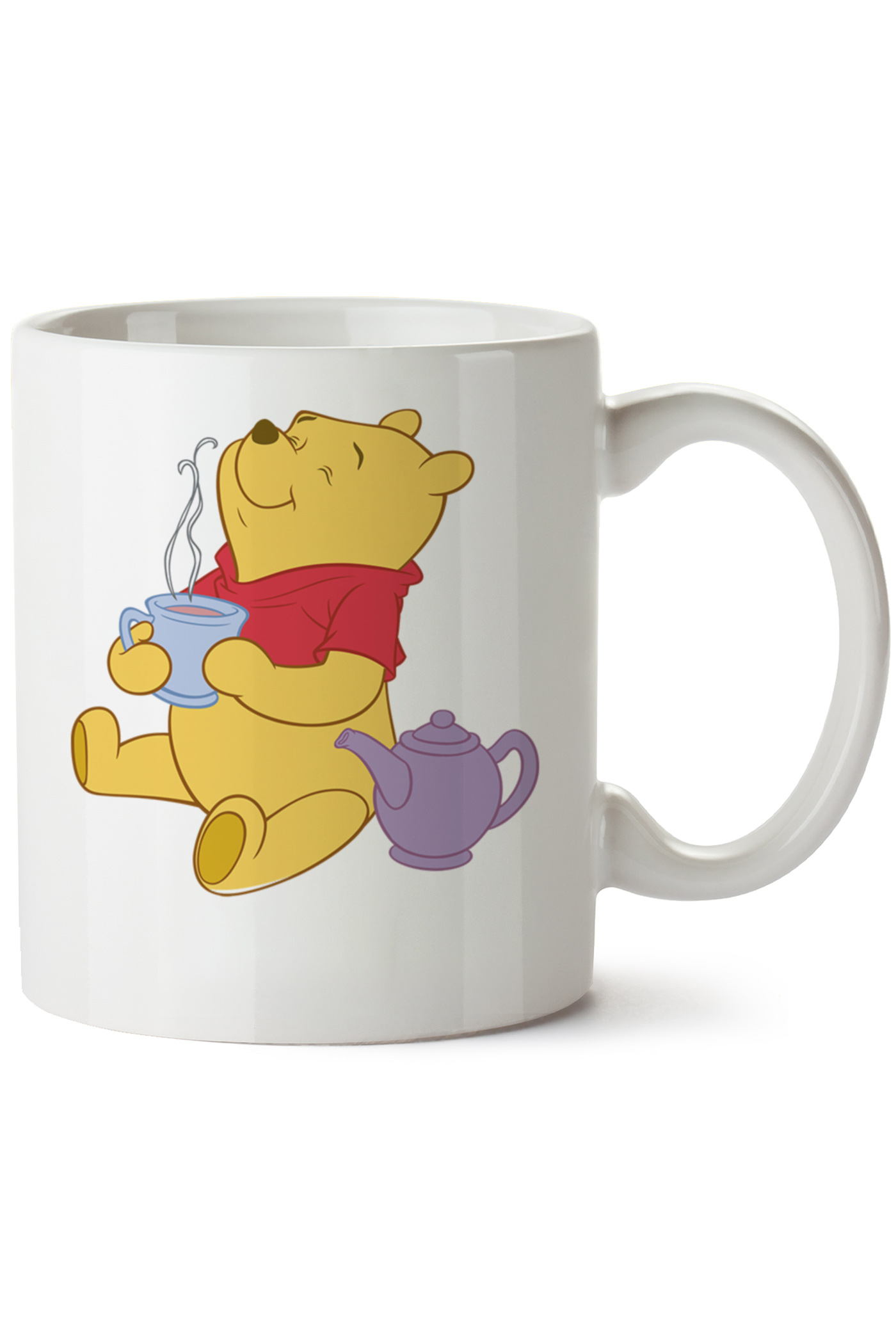 Winnie The Pooh Baskılı Porselen Kupa Bardak