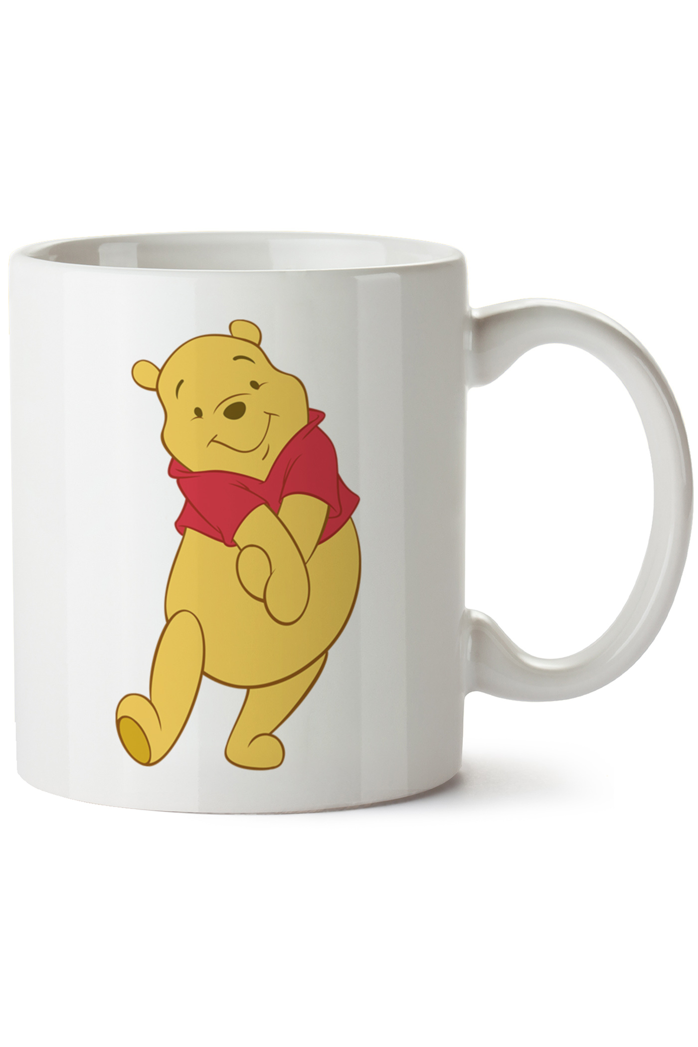 Winnie The Pooh Baskılı Porselen Kupa Bardak