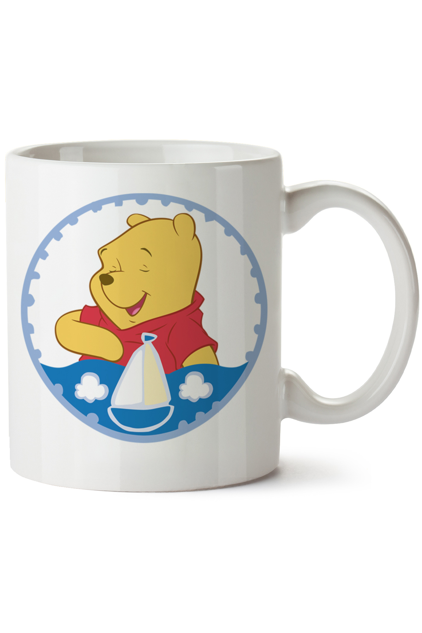 Winnie The Pooh Baskılı Porselen Kupa Bardak