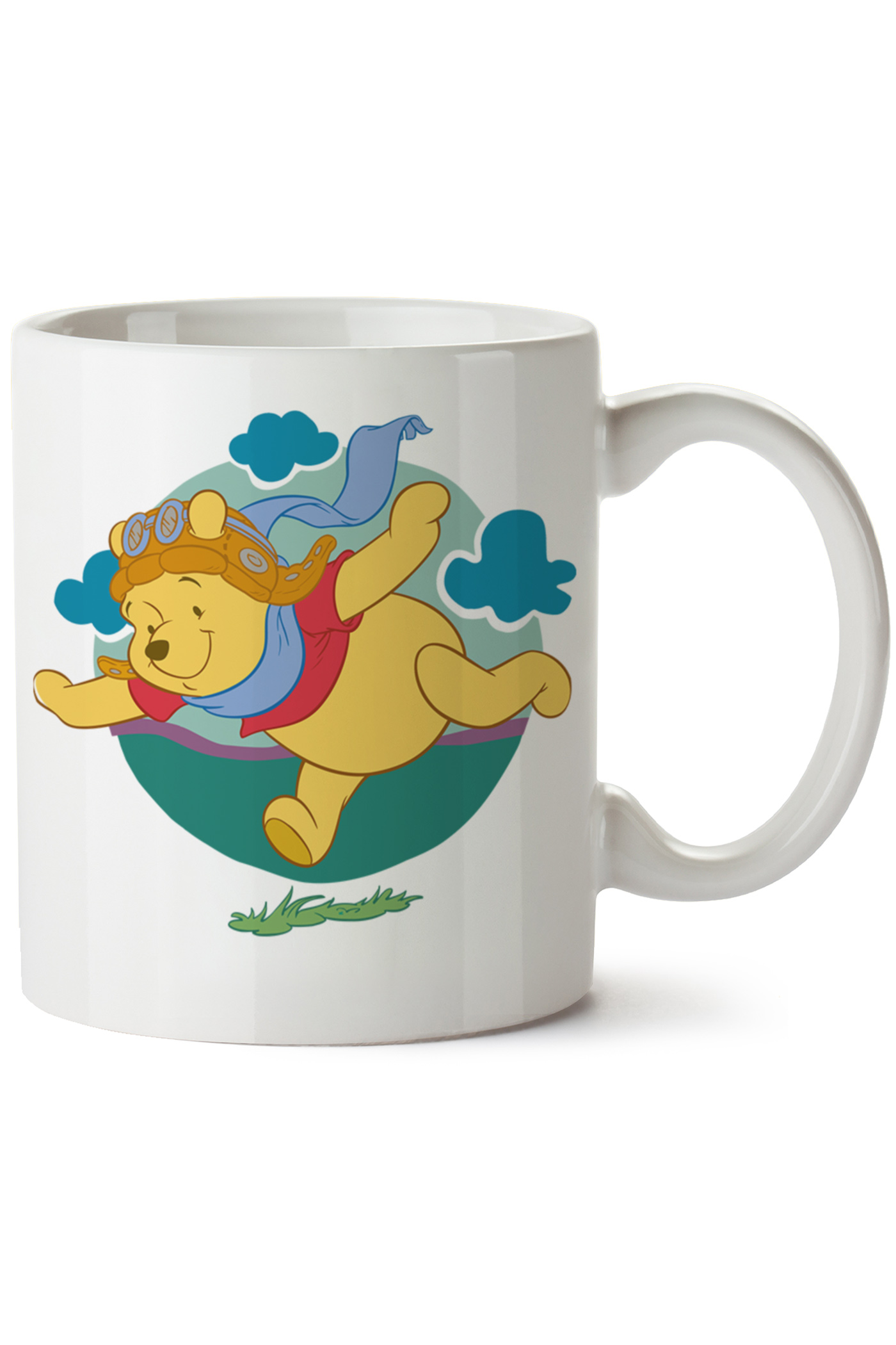 Winnie The Pooh Baskılı Porselen Kupa Bardak