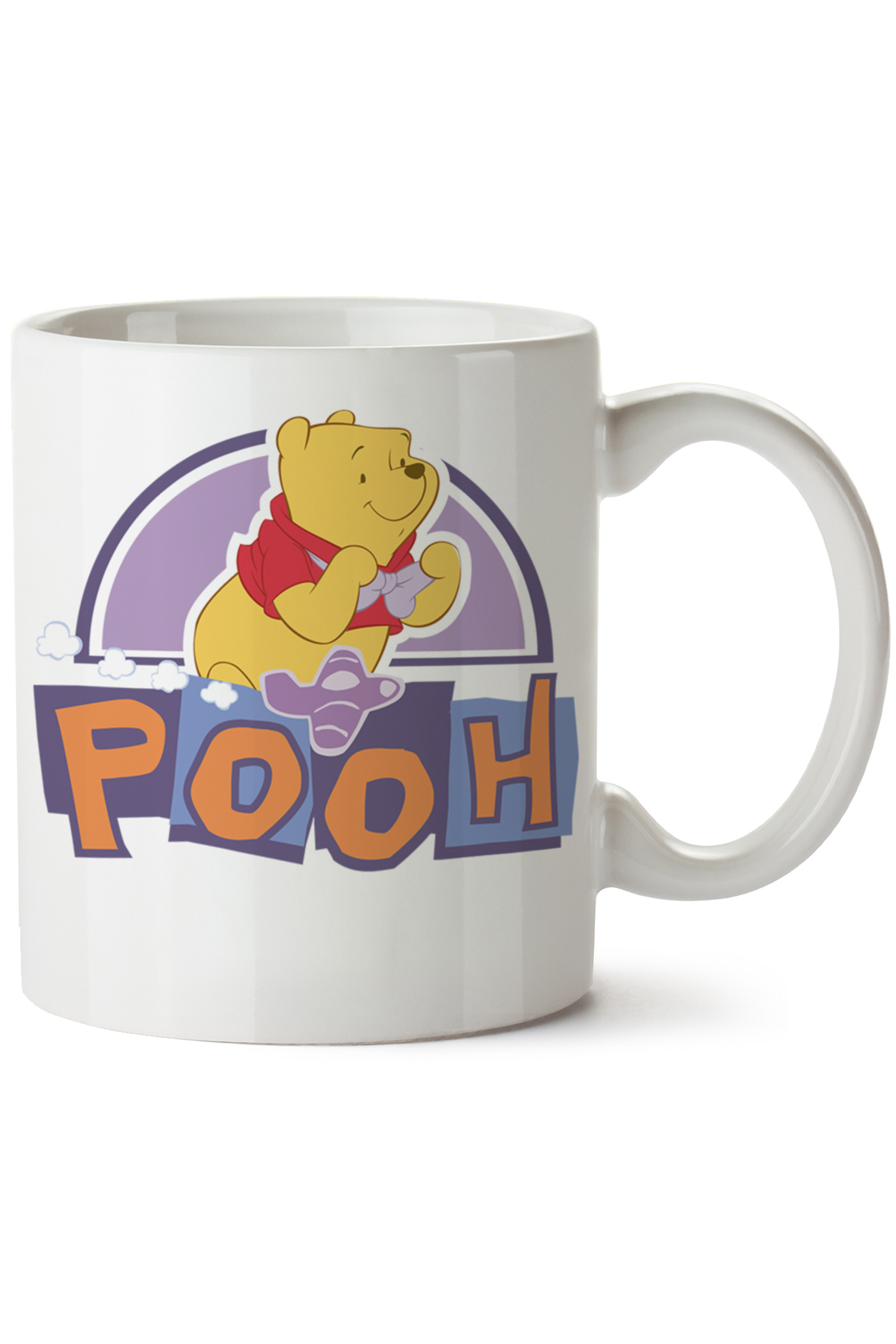 Winnie The Pooh Baskılı Porselen Kupa Bardak