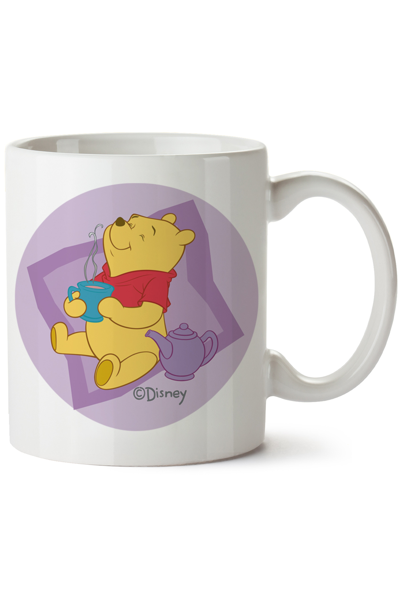 Winnie The Pooh Baskılı Porselen Kupa Bardak