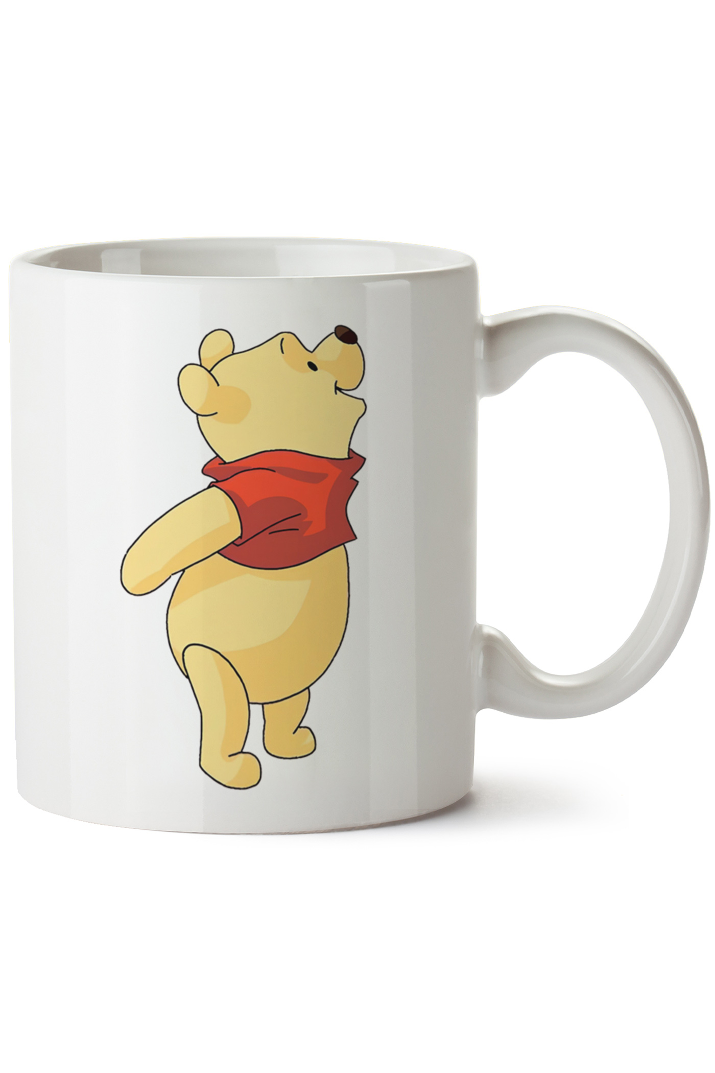 Winnie The Pooh Baskılı Porselen Kupa Bardak