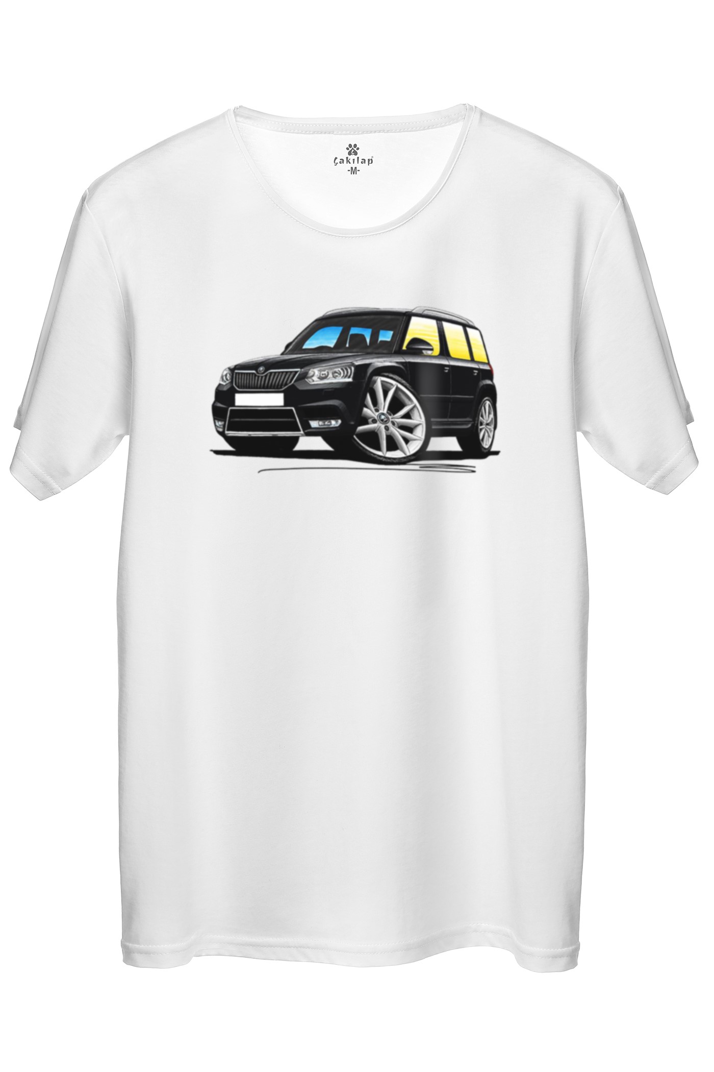 Skoda Yeti Baskılı Regular Tişört