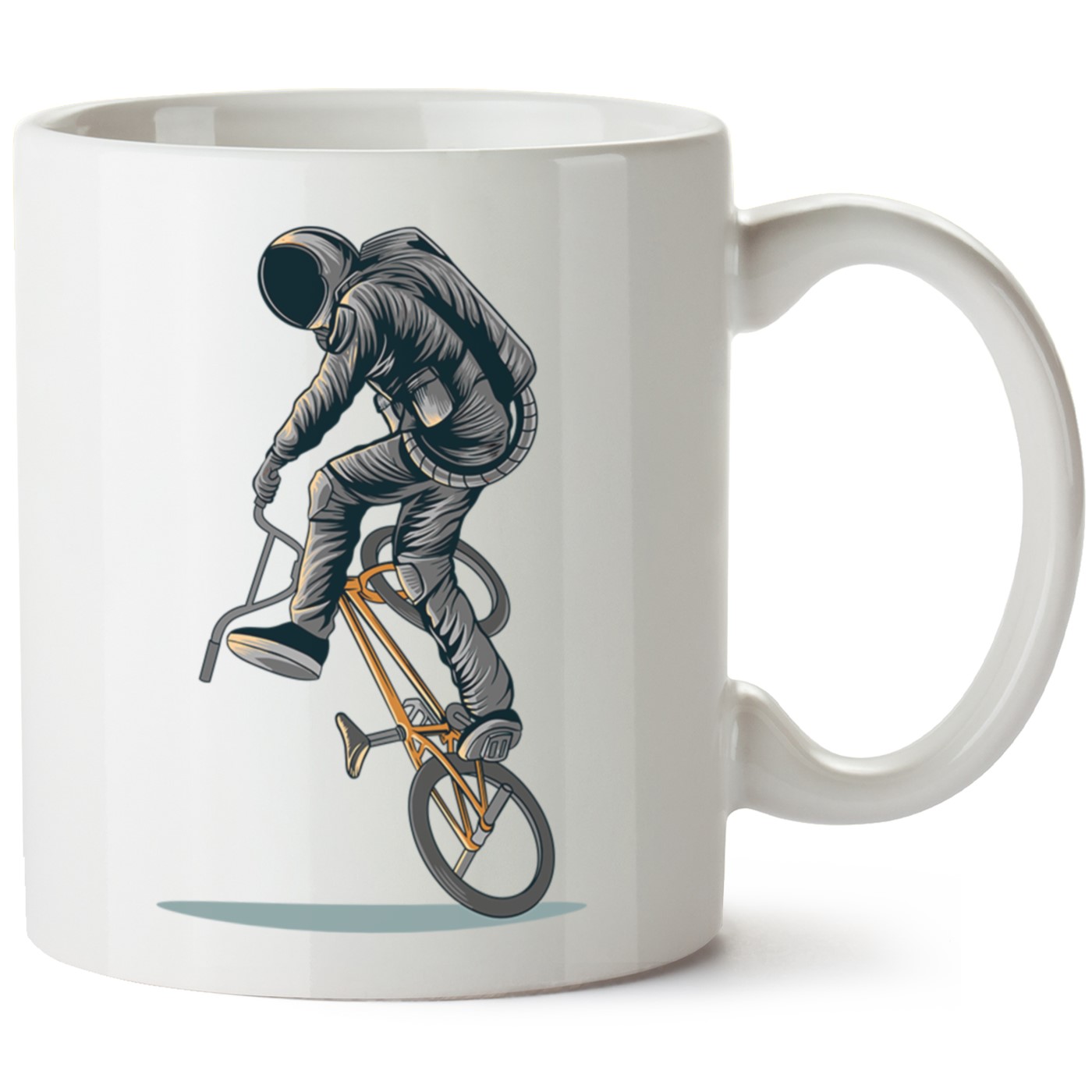 Astronot Baskılı Porselen Kupa Bardak