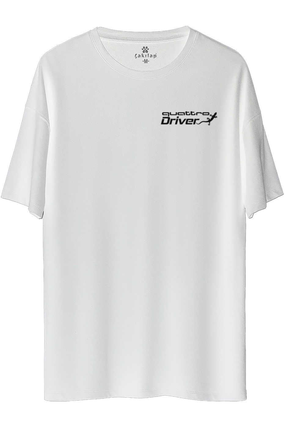 Audi Quatro Driver Baskılı Oversize Tişört