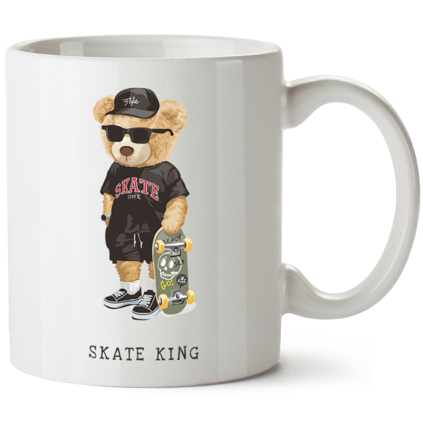 Ayıcık Baskılı Porselen Kupa Bardak