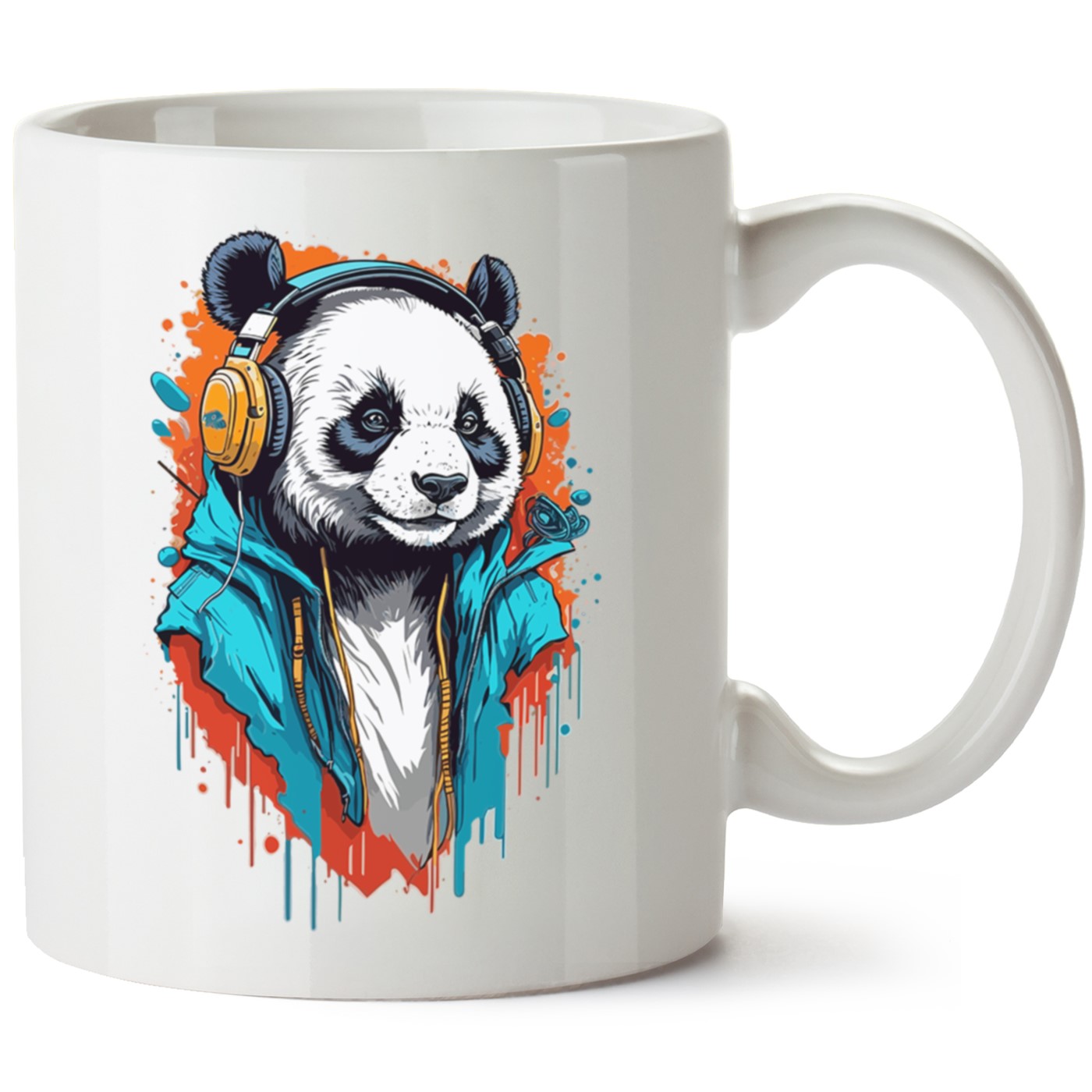 Ayıcık Baskılı Porselen Kupa Bardak