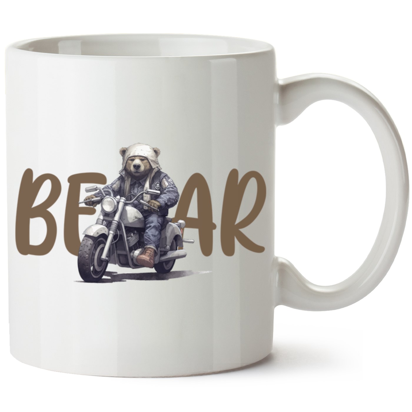 Ayıcık Baskılı Porselen Kupa Bardak