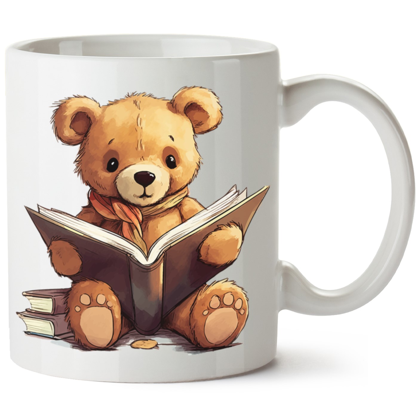 Ayıcık Baskılı Porselen Kupa Bardak