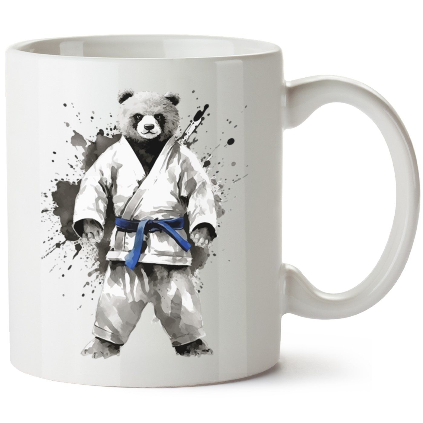 Ayıcık Baskılı Porselen Kupa Bardak