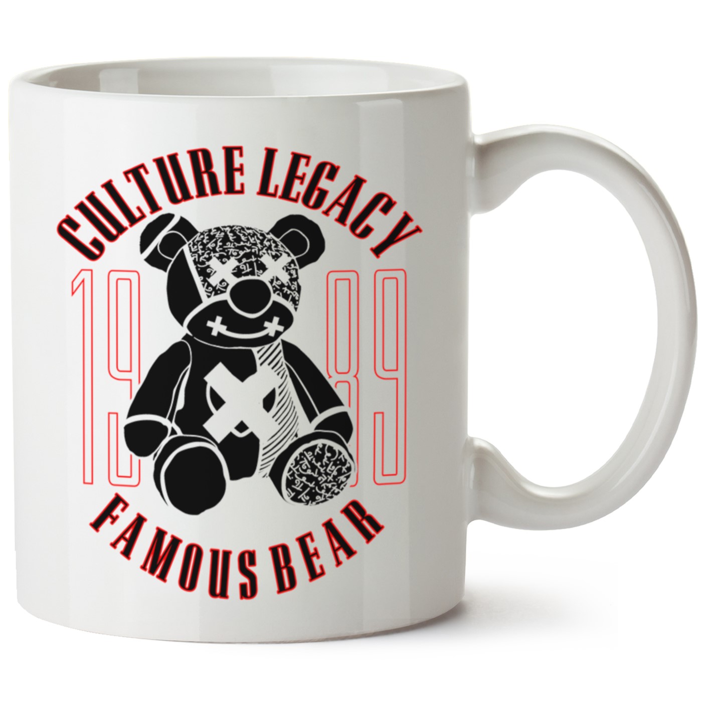 Culture Legacy Baskılı Porselen Kupa Bardak