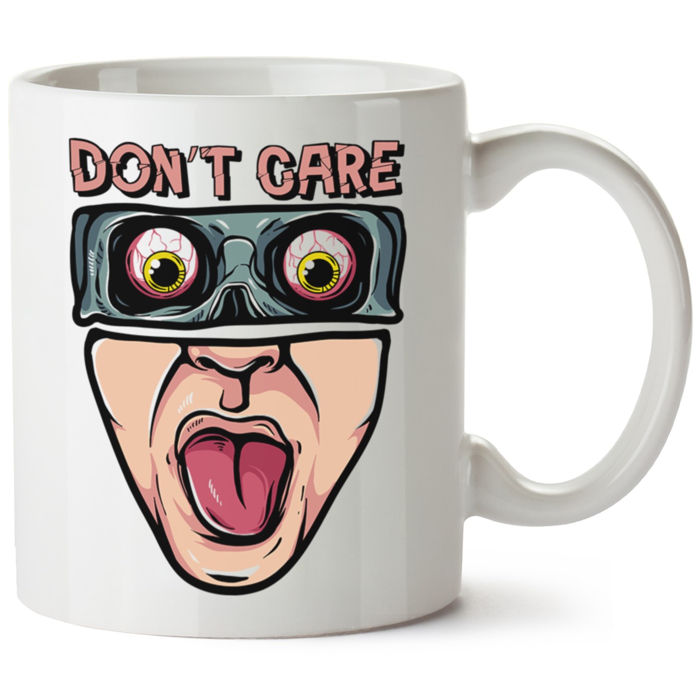 Don't Gare Baskılı Porselen Kupa Bardak