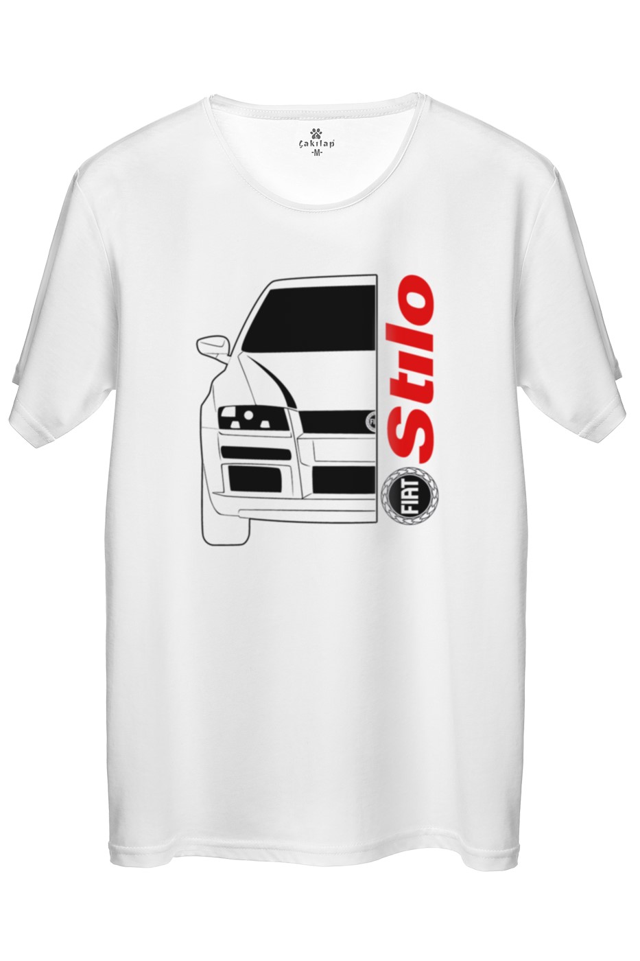 Fiat Stilo  Baskılı Regular Tişört