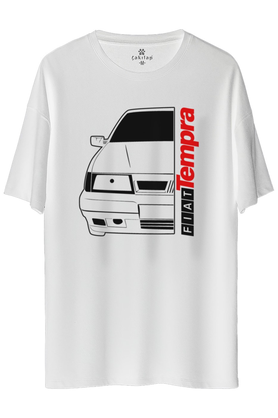 Fiat Tempra  Baskılı Oversize Tişört