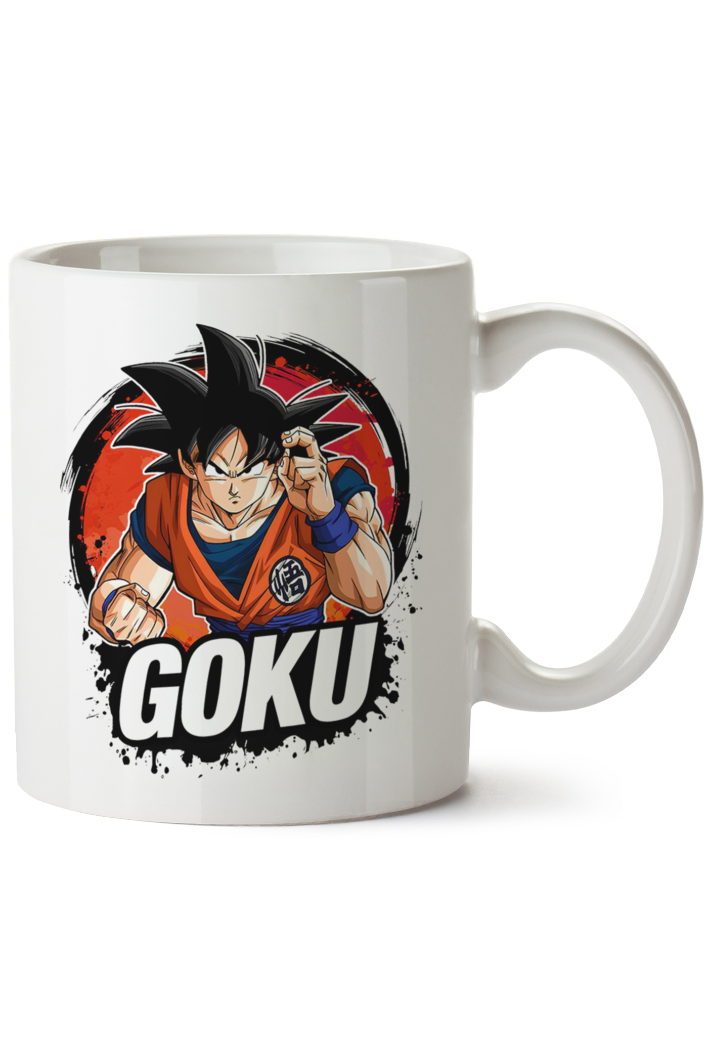 goku Baskılı Porselen Kupa Bardak