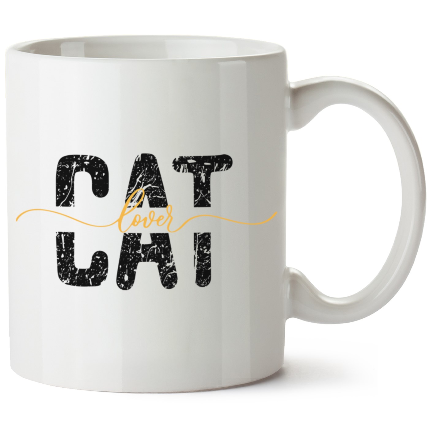 Kedi Baskılı Porselen Kupa Bardak