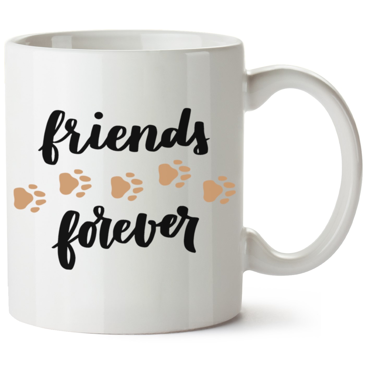 Köpek Baskılı Porselen Kupa Bardak