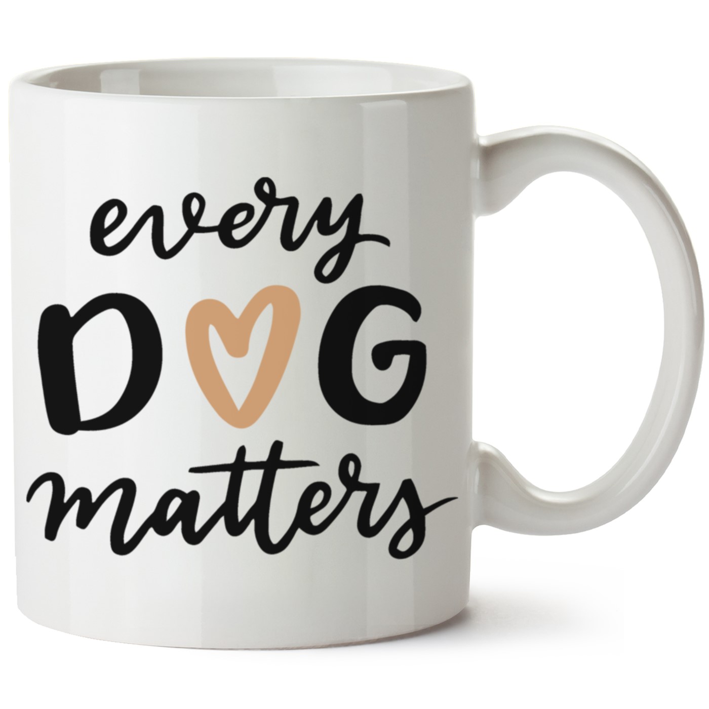 Köpek Baskılı Porselen Kupa Bardak