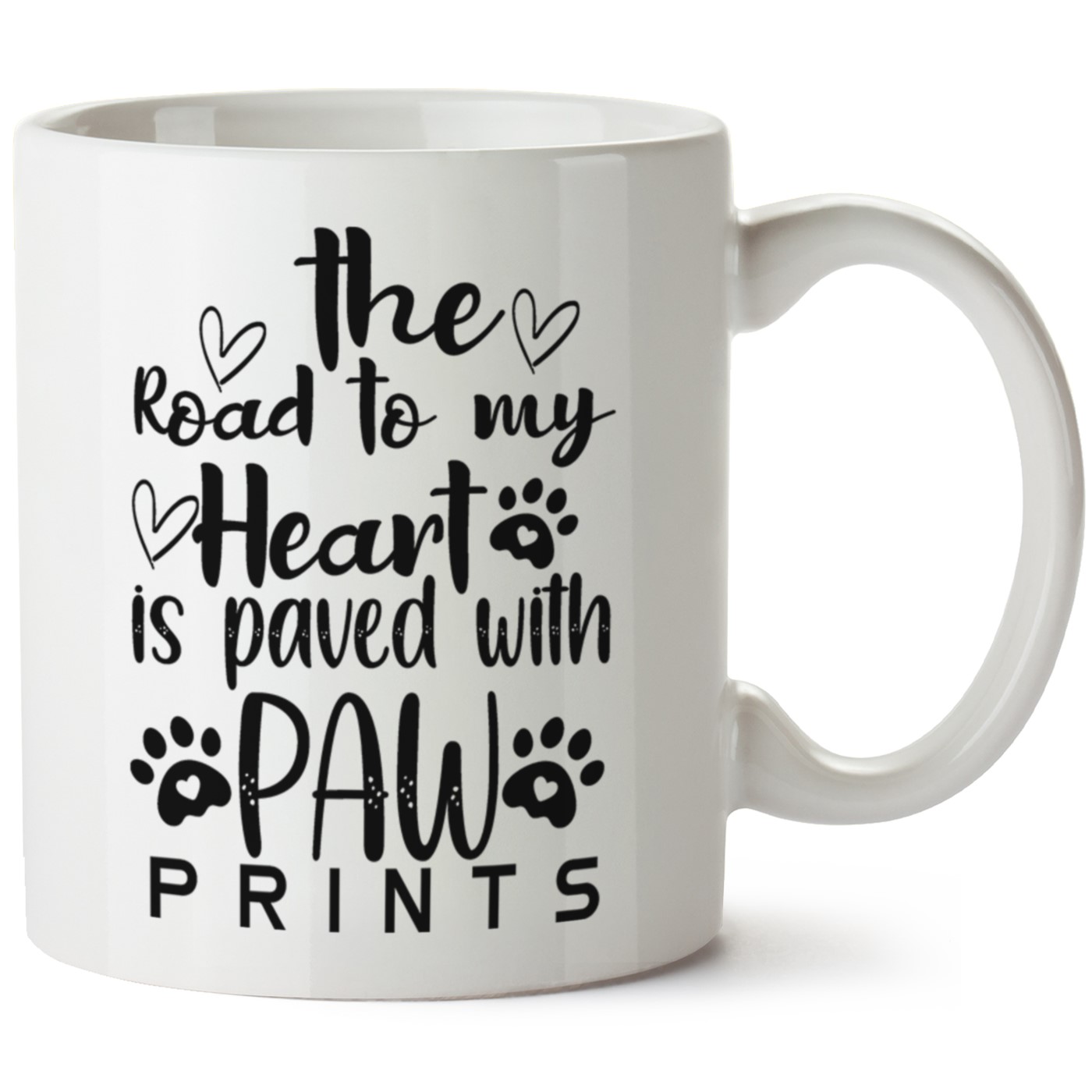 Köpek Baskılı Porselen Kupa Bardak